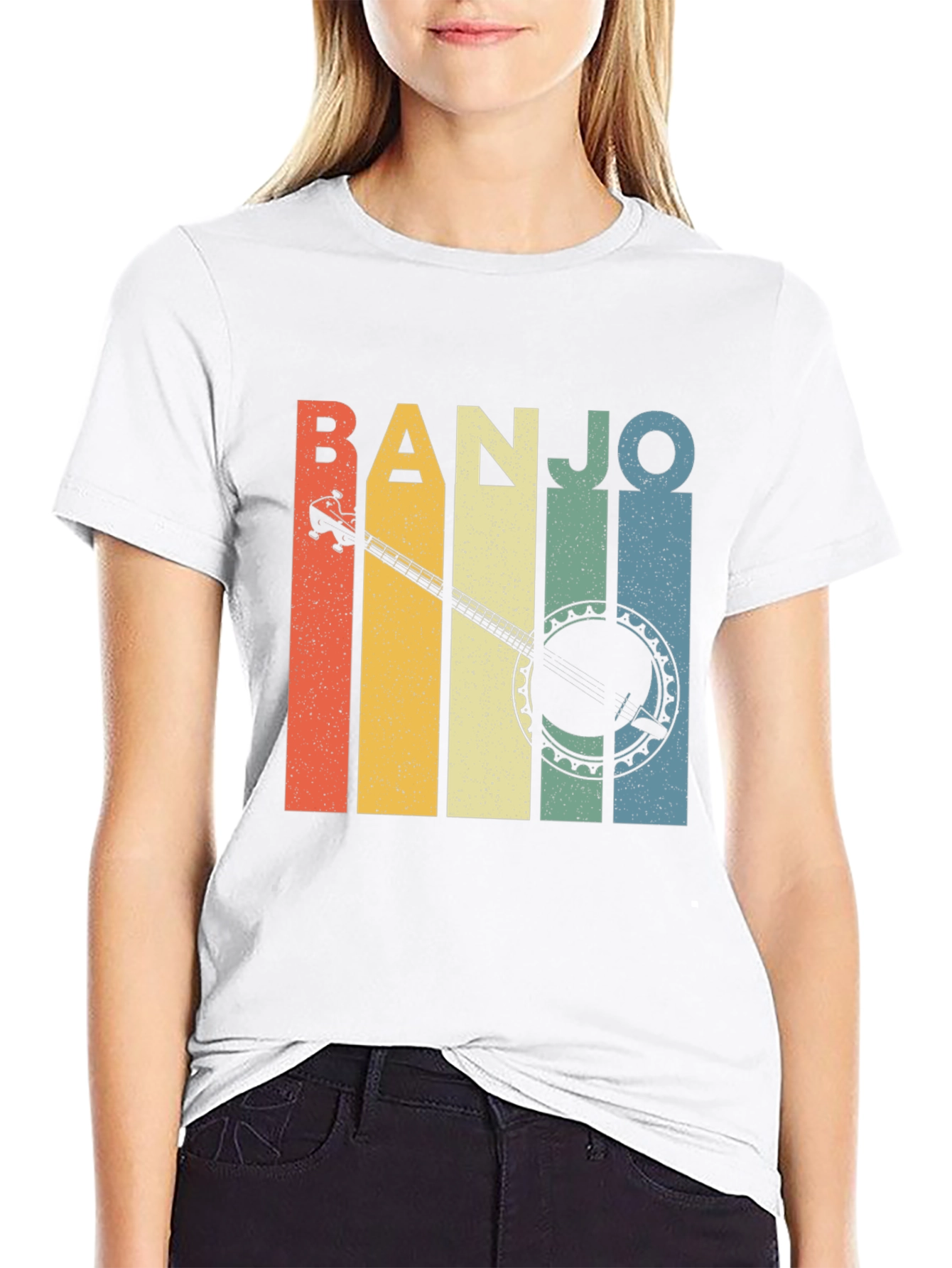 Retro Banjo Music Lover T-Shirt