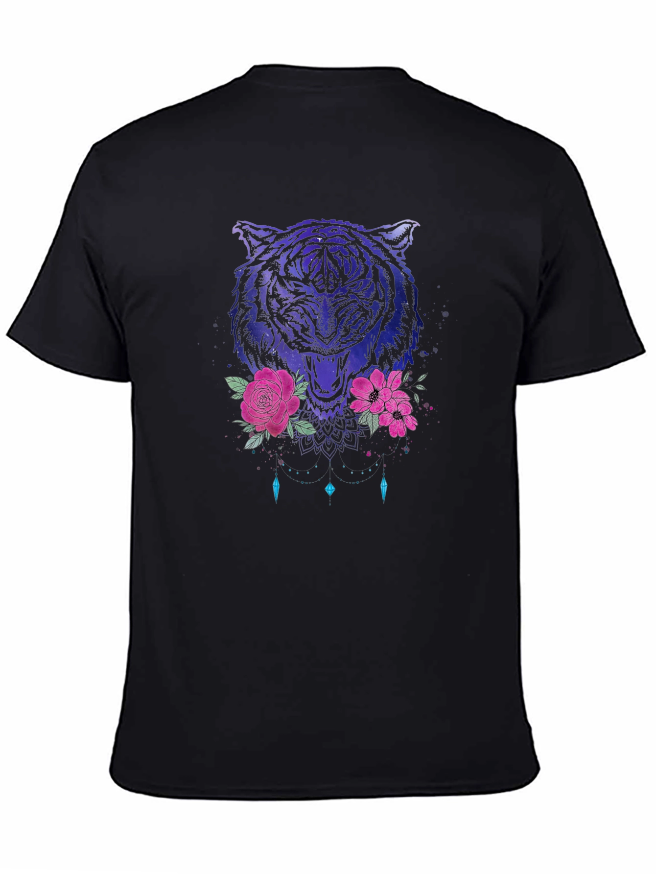 Tiger Floral Graphic T-Shirt - Modern Streetwear
