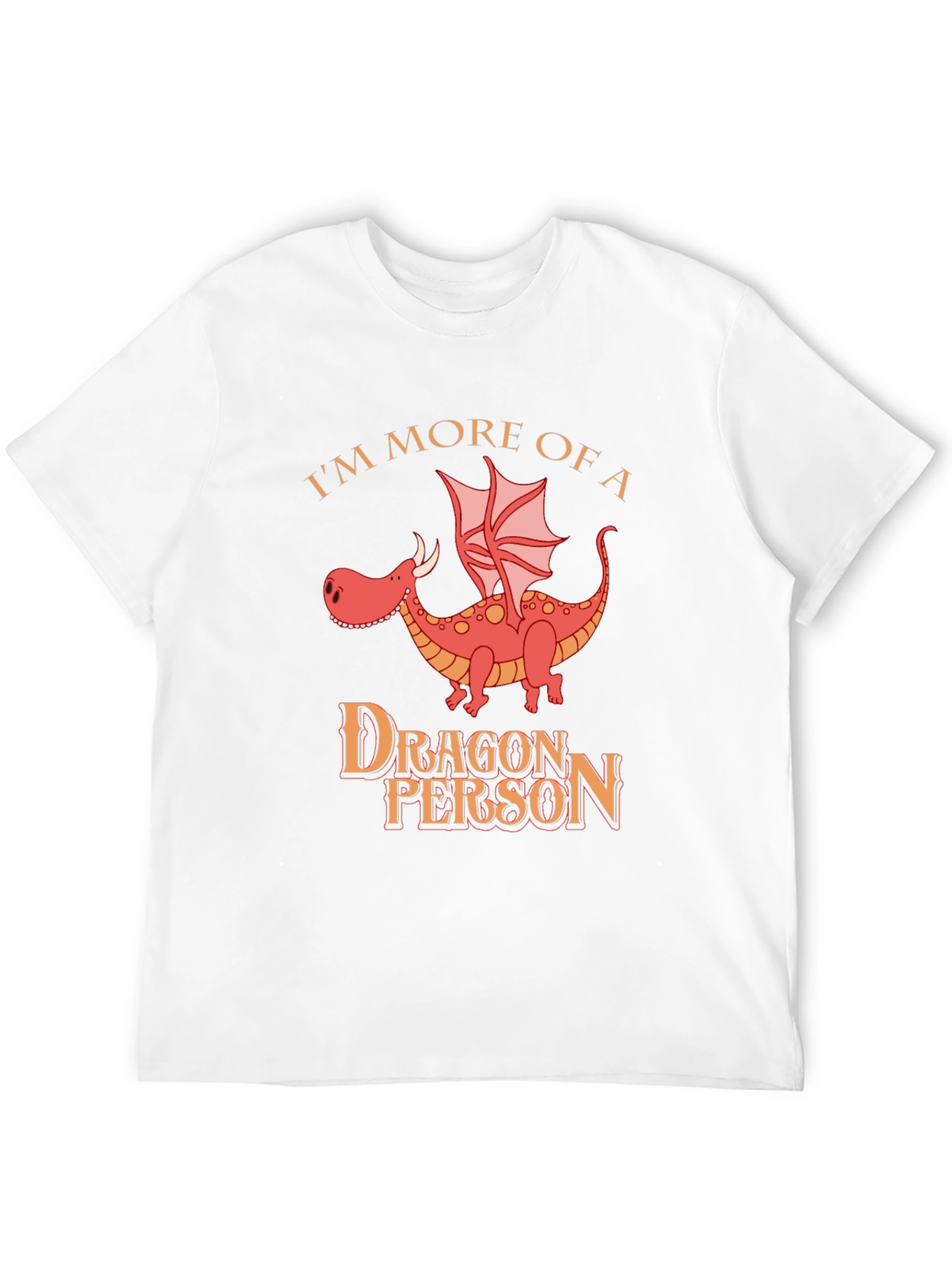 Dragon Person T-Shirt: Funny Dragon Lover Tee