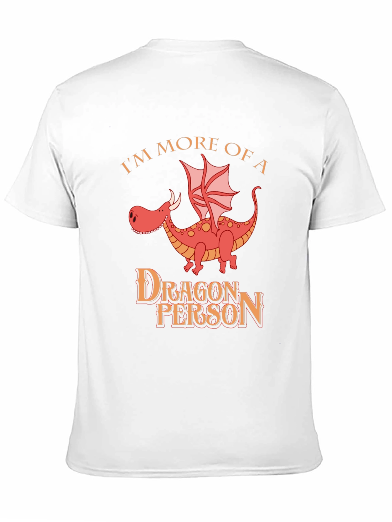Dragon Person T-Shirt: Funny Dragon Lover Tee