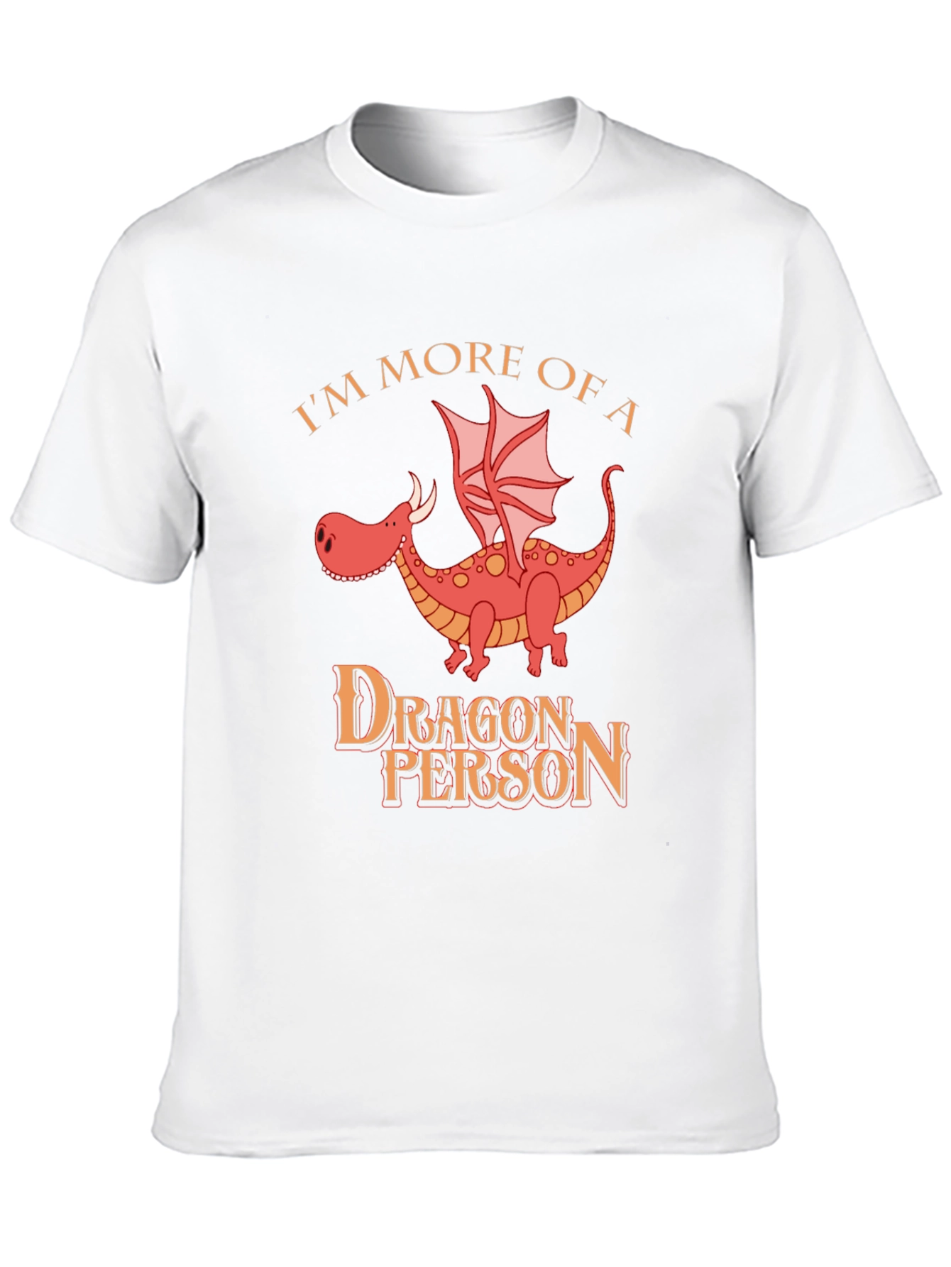 Dragon Person T-Shirt: Funny Dragon Lover Tee
