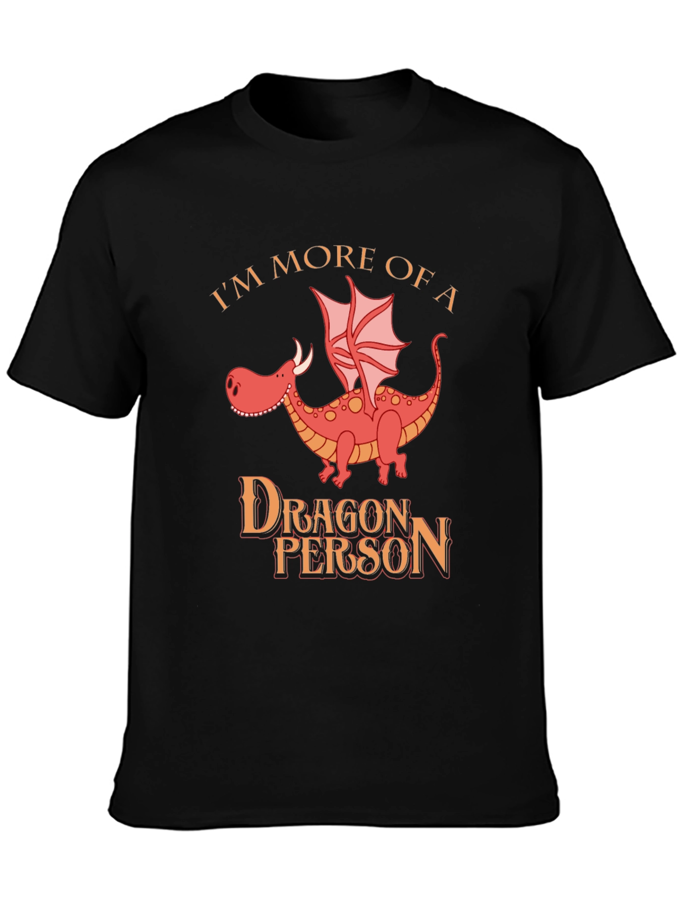 Dragon Person T-Shirt: Funny Dragon Lover Tee