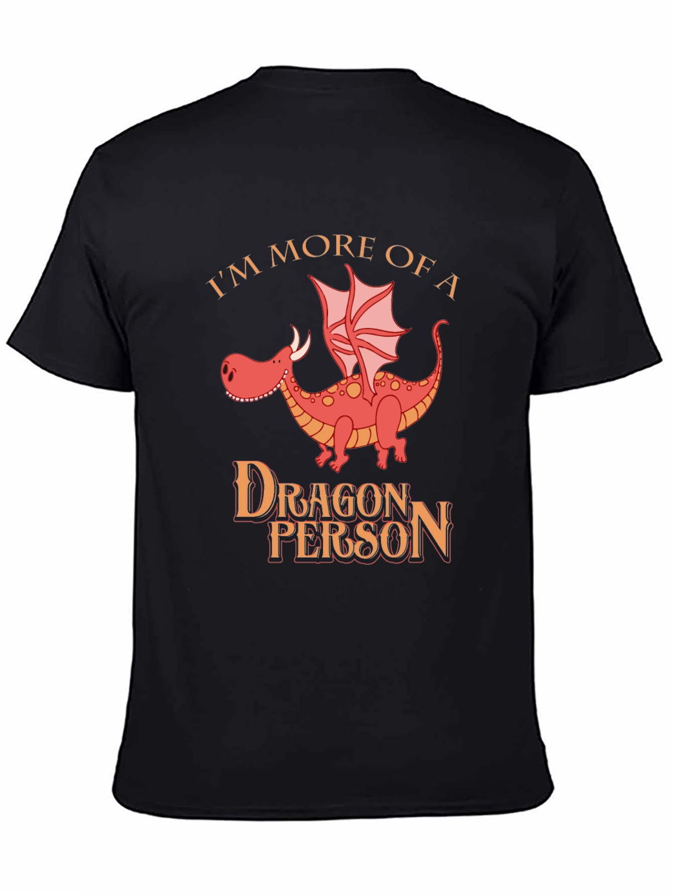 Dragon Person T-Shirt: Funny Dragon Lover Tee