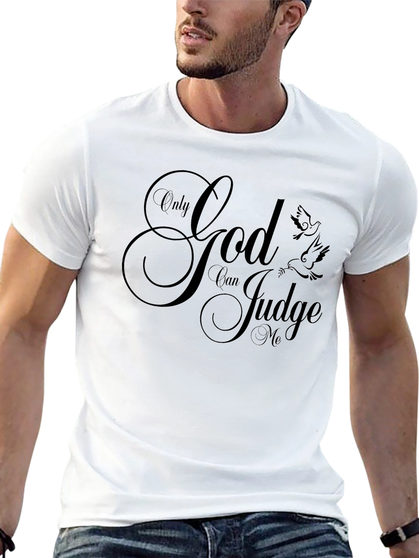 Only God Can Judge Me Graphic Tee