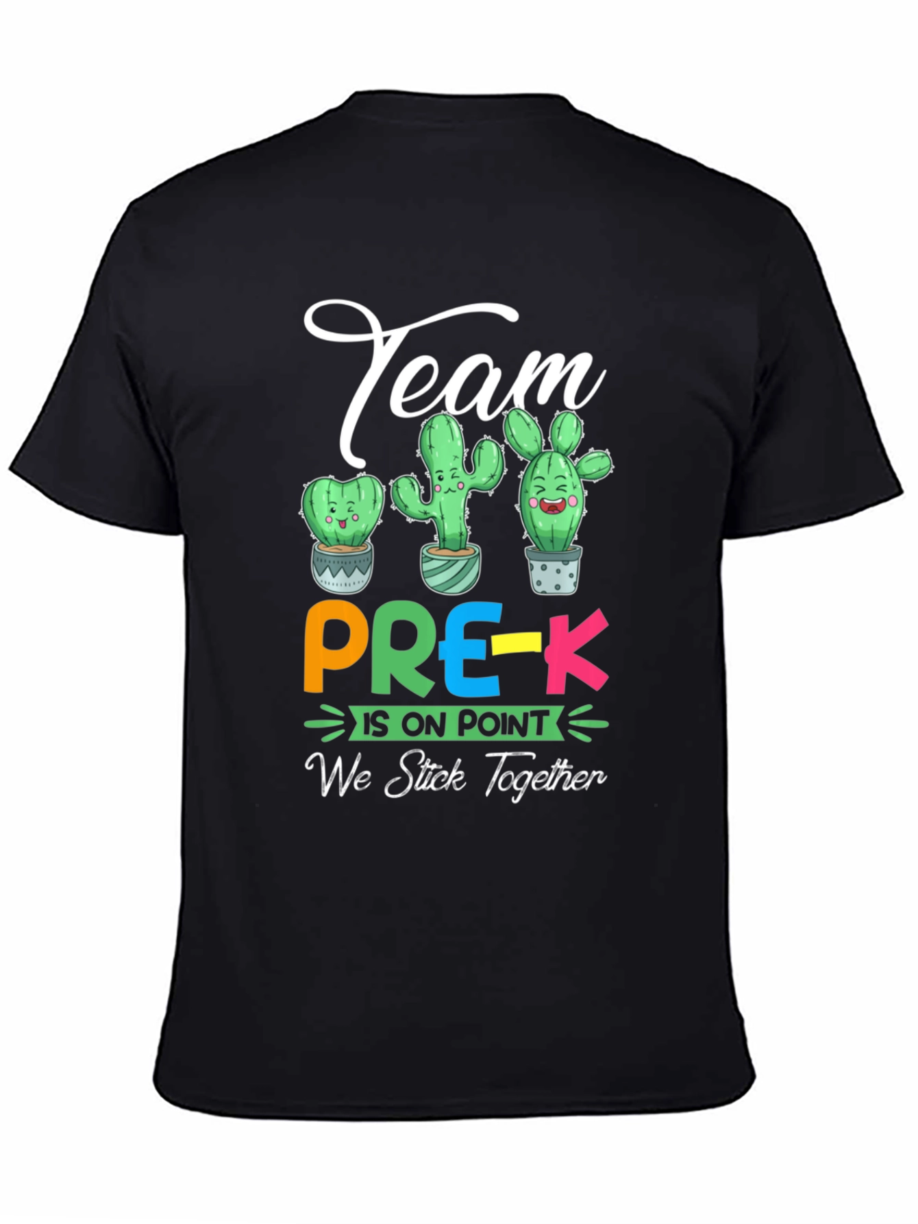 Team Pre-K Cactus Graphic T-Shirt