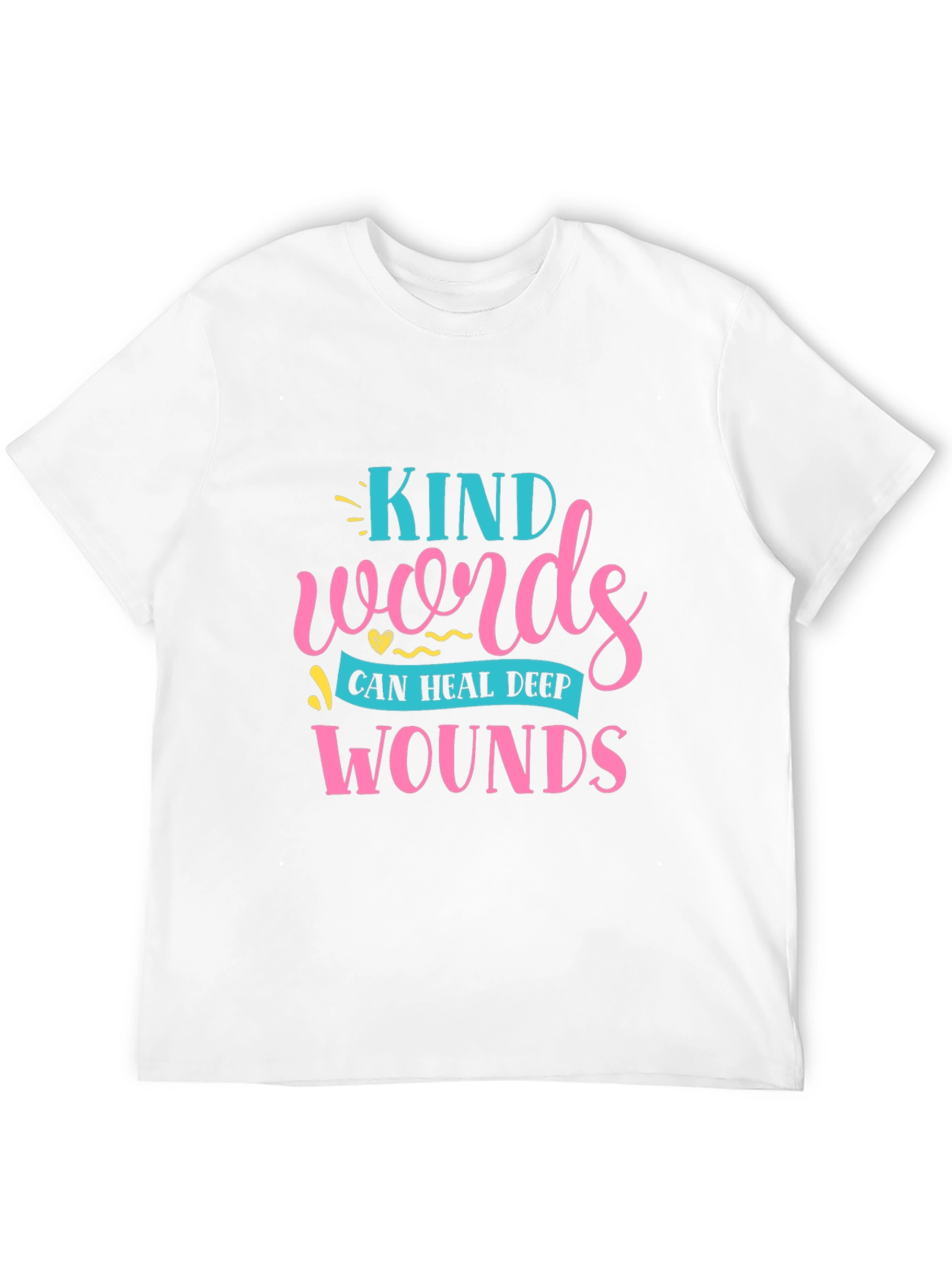 Kind Words Heal Graphic T-Shirt