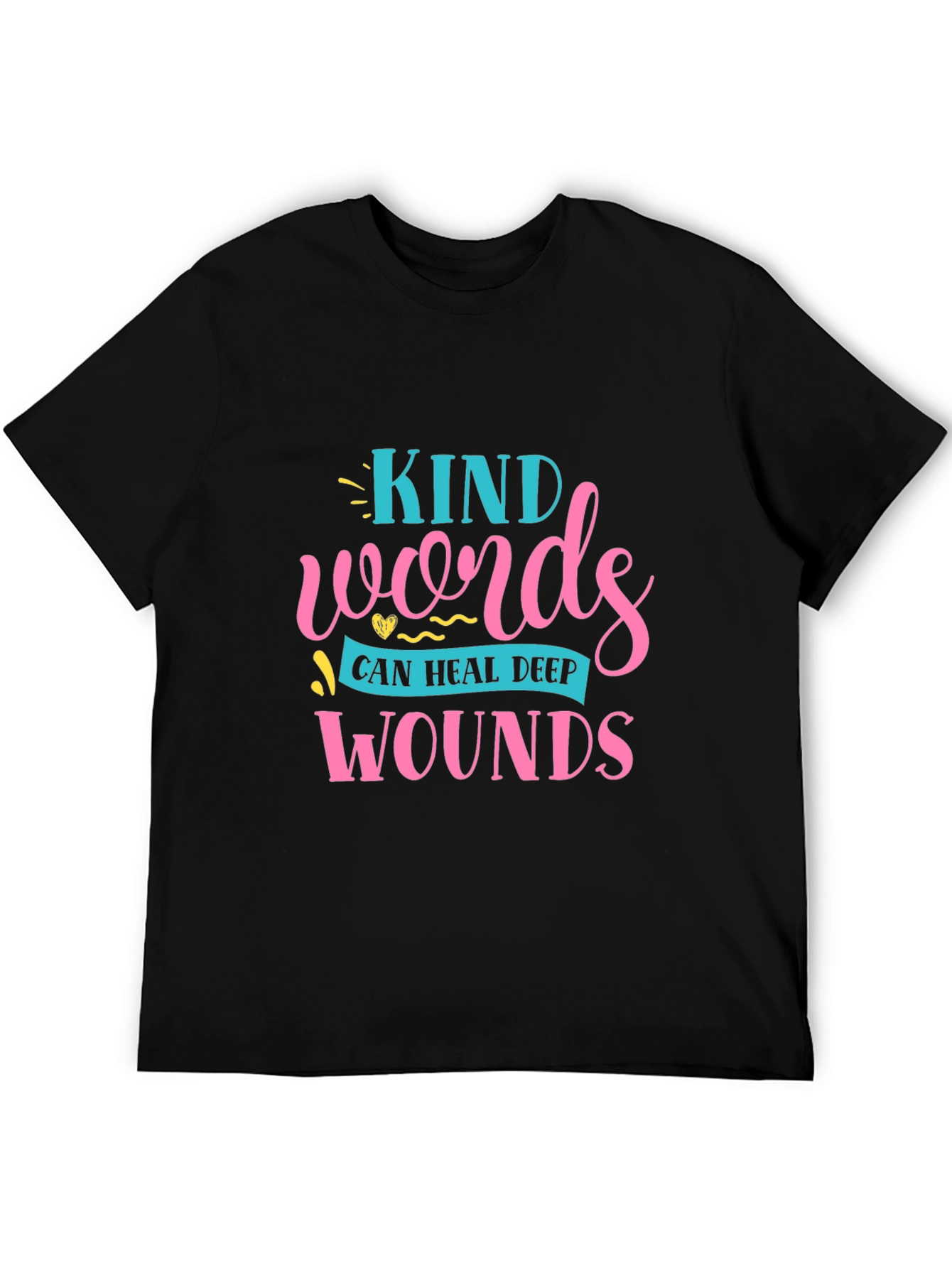 Kind Words Heal Graphic T-Shirt