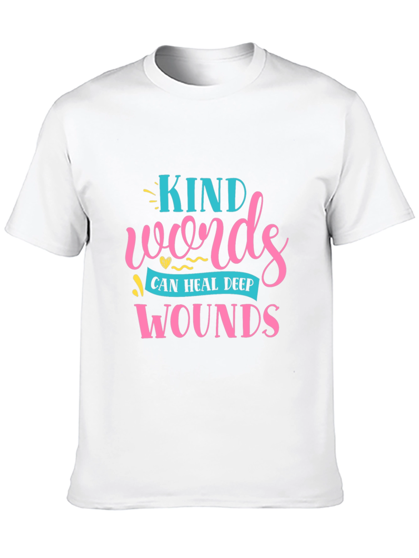 Kind Words Heal Graphic T-Shirt