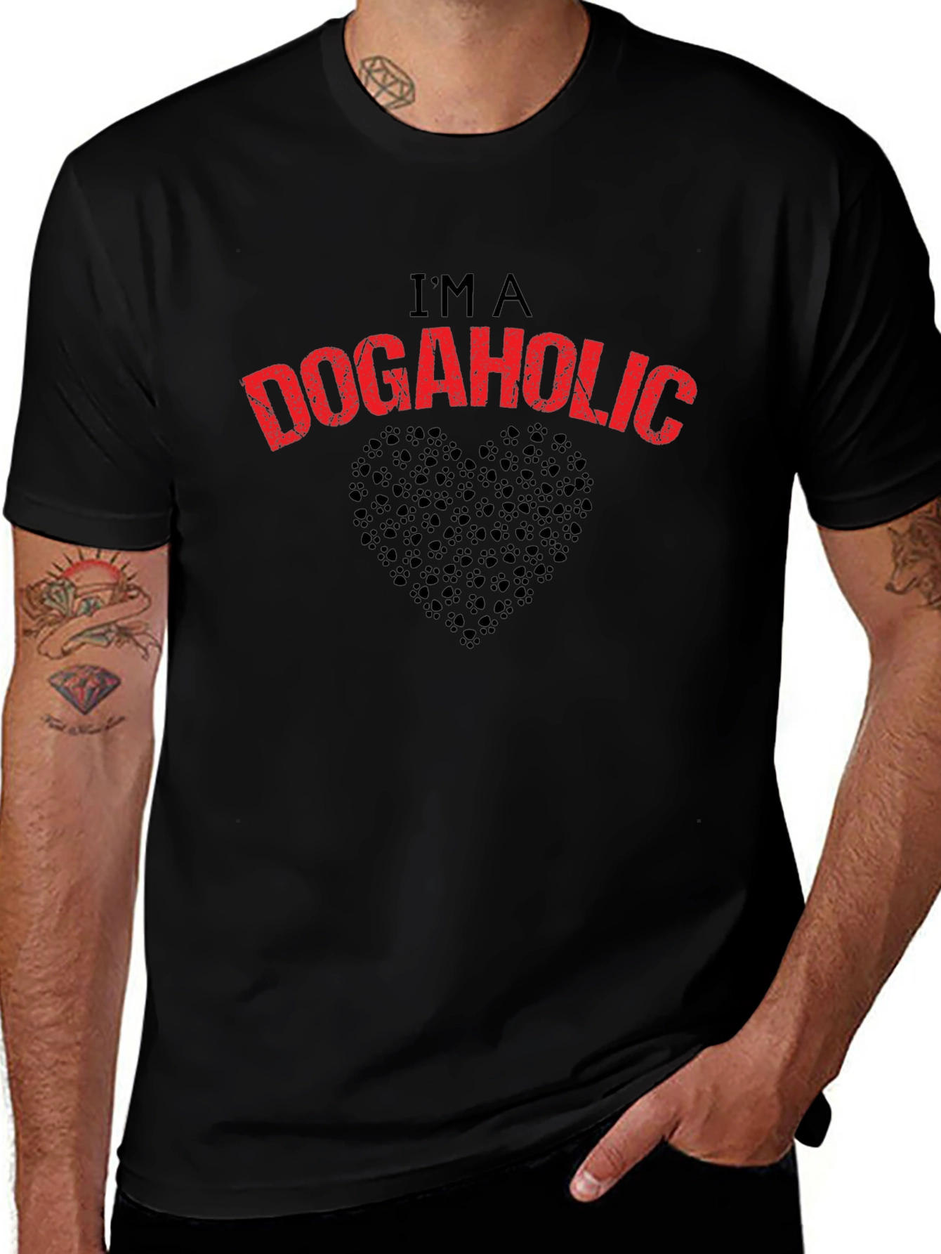 Im a Dogaholic T-Shirt - Dog Lover Tee