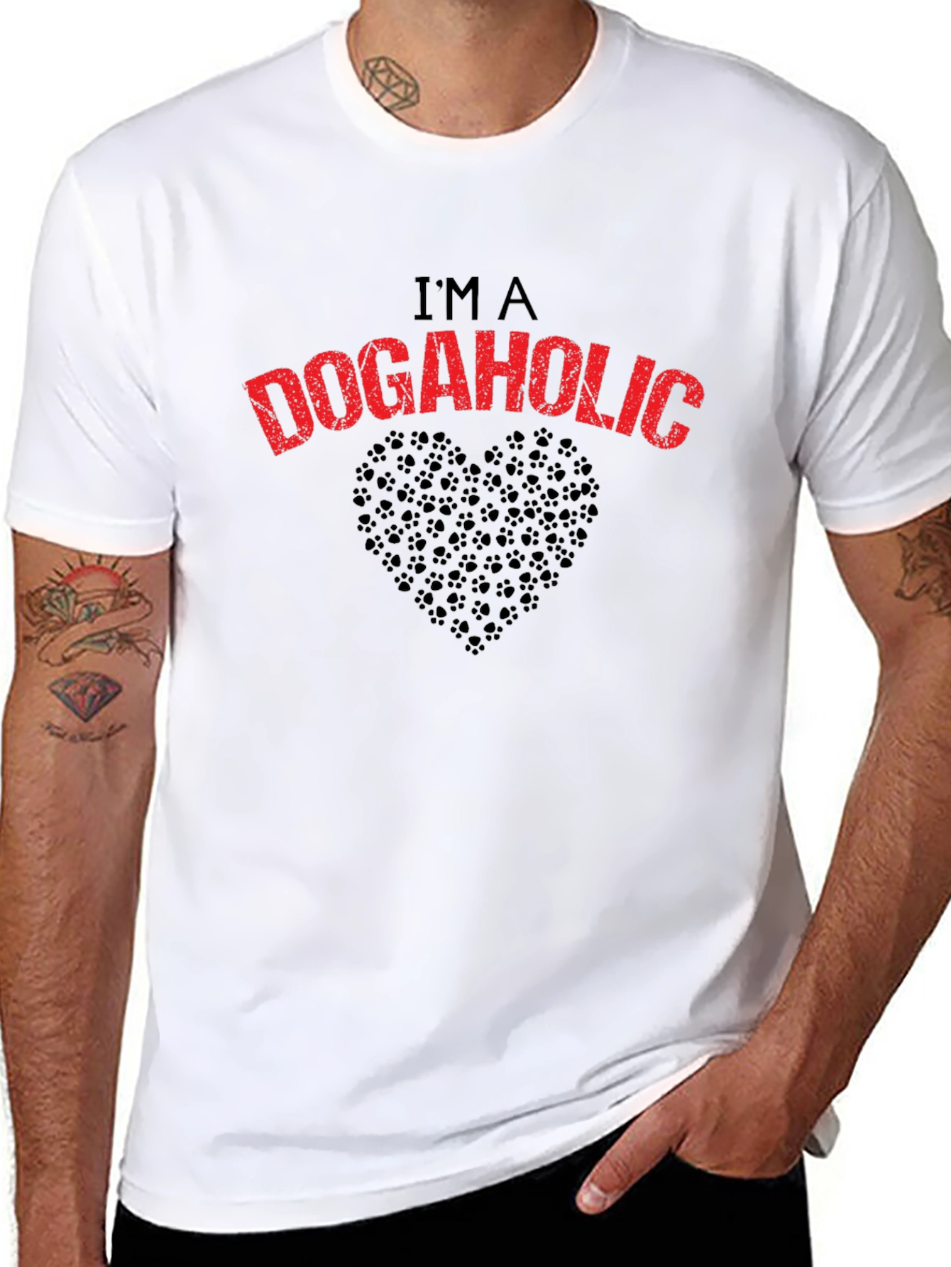 Im a Dogaholic T-Shirt - Dog Lover Tee