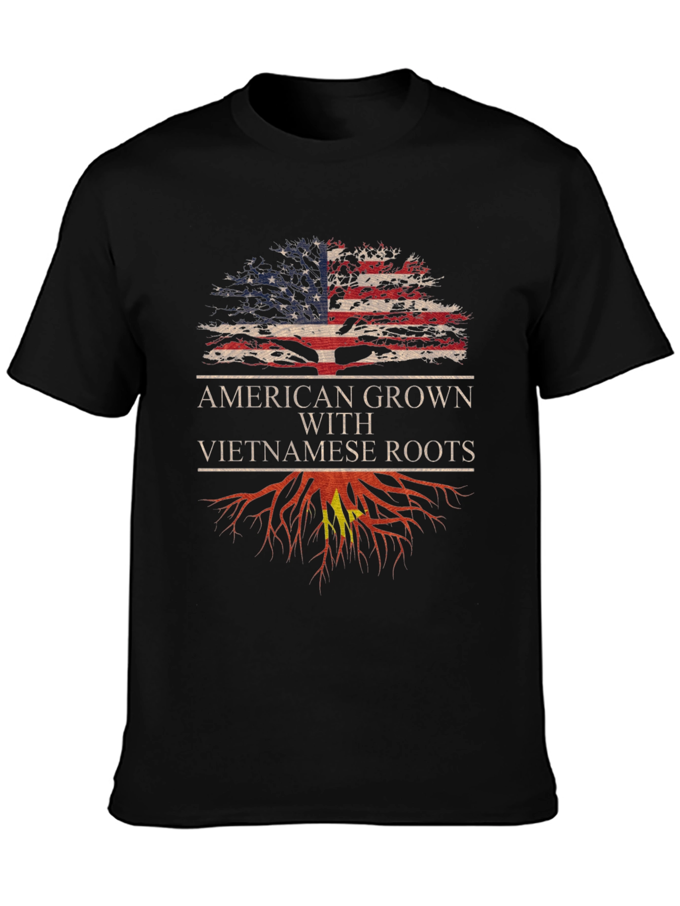 American Grown Vietnamese Roots T-Shirt