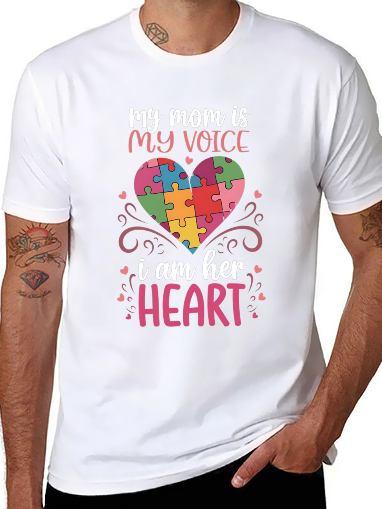 My Mom Is My Voice Autism Awareness T-Shirt