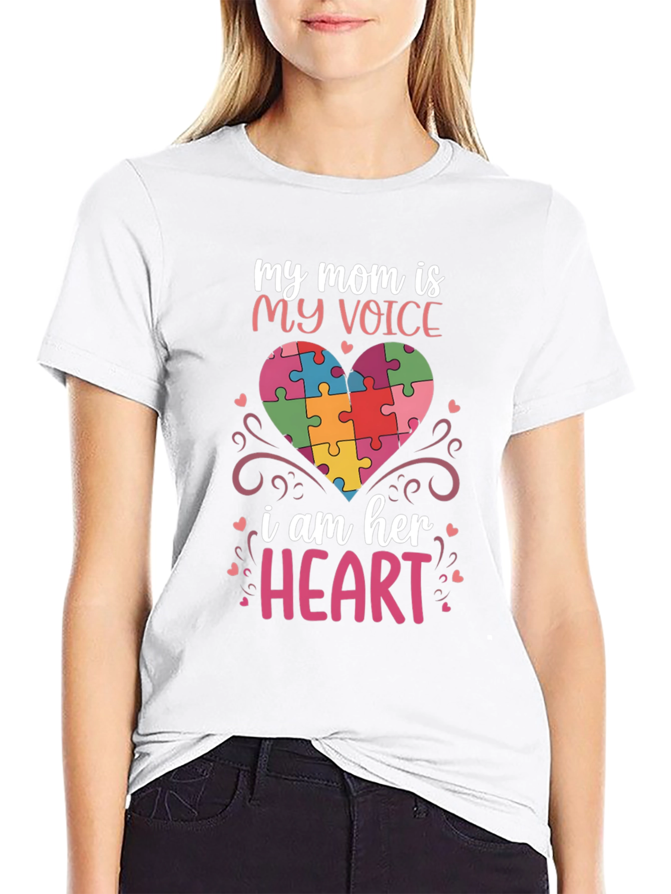 My Mom Is My Voice Autism Awareness T-Shirt