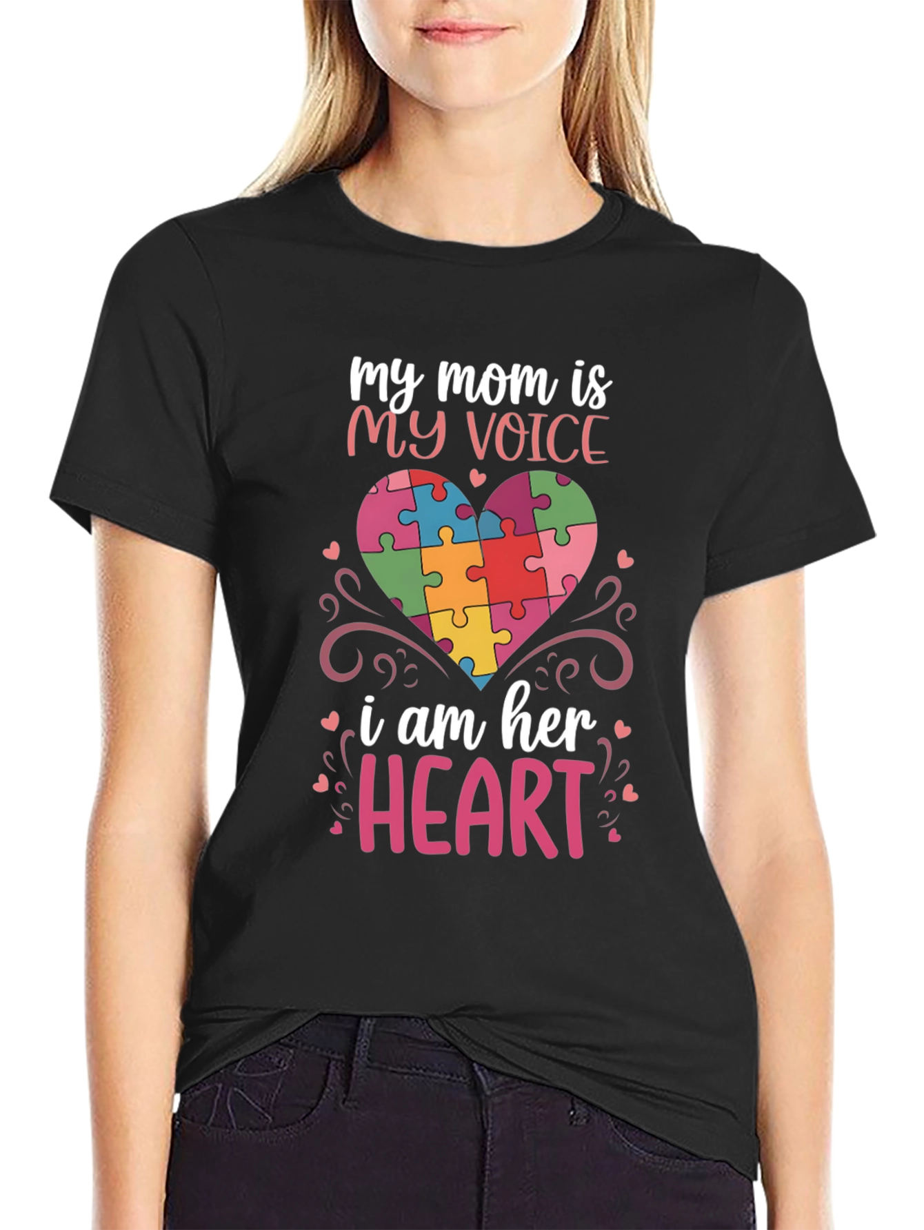 My Mom Is My Voice Autism Awareness T-Shirt