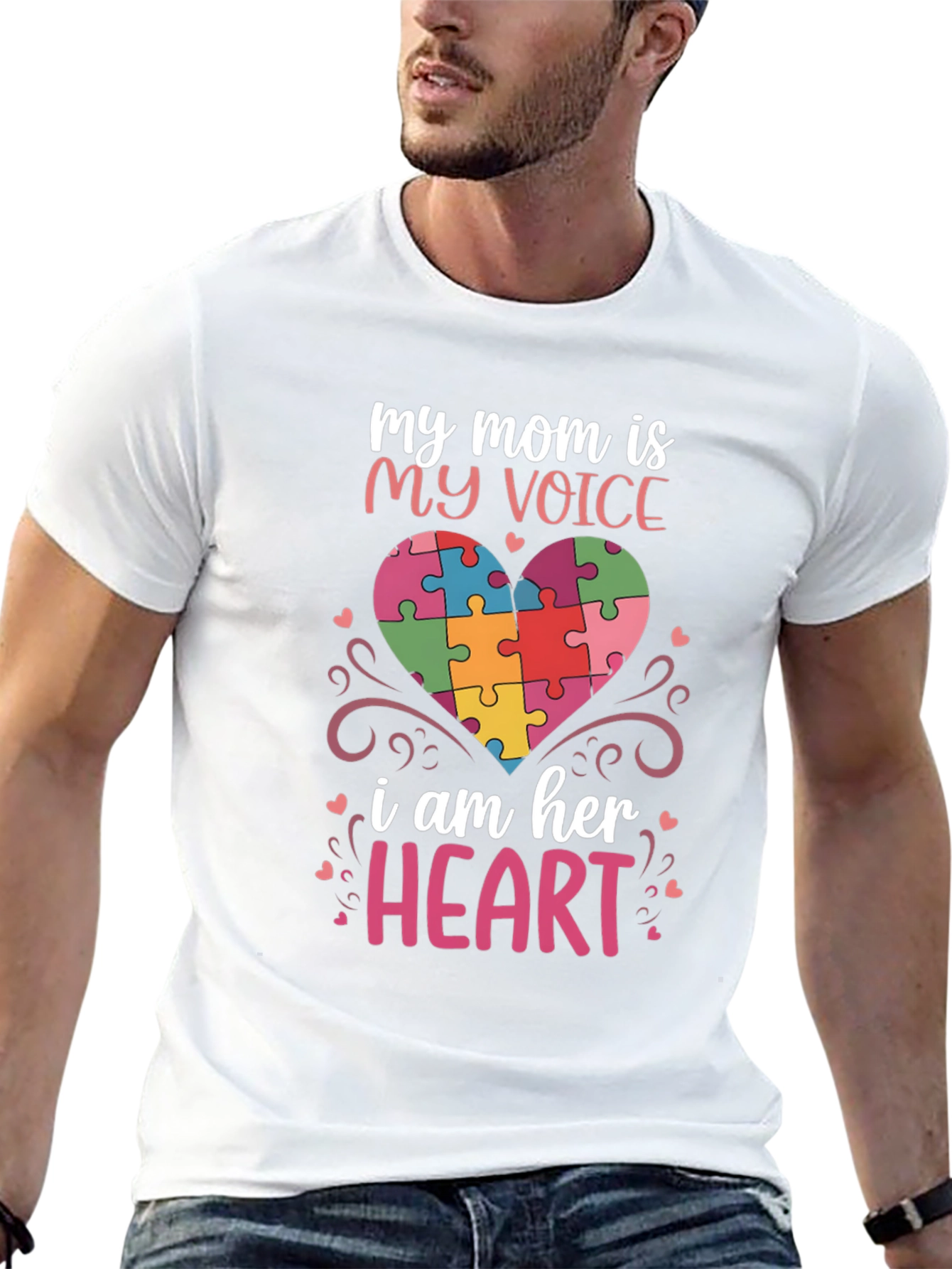 My Mom Is My Voice Autism Awareness T-Shirt