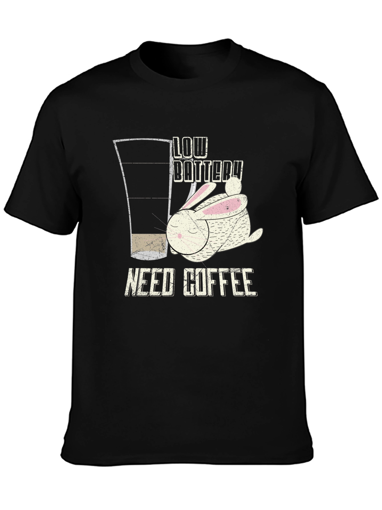 Low Battery Need Coffee T-Shirt