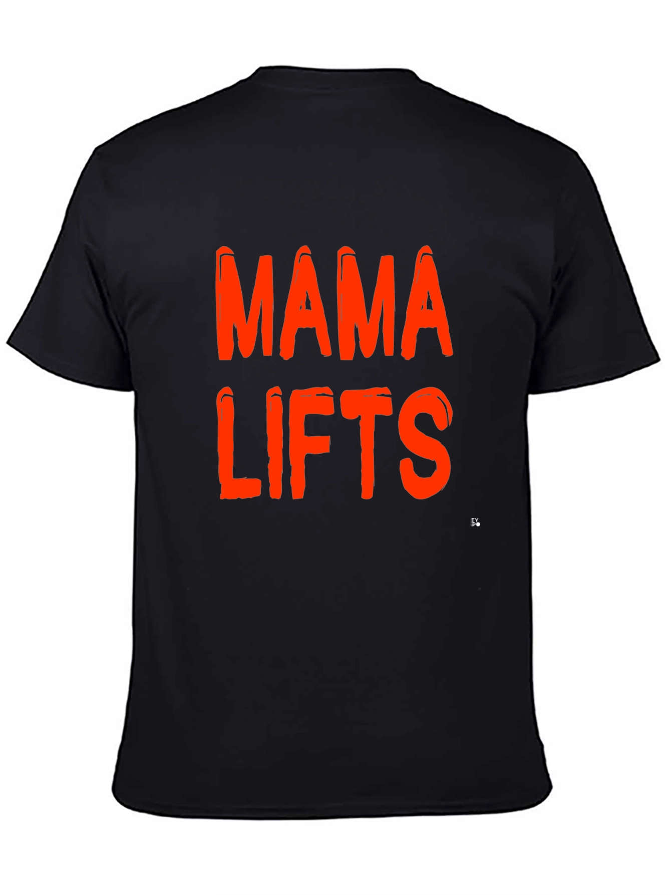 Mama Lifts Graphic Tee - Black Casual Shirt