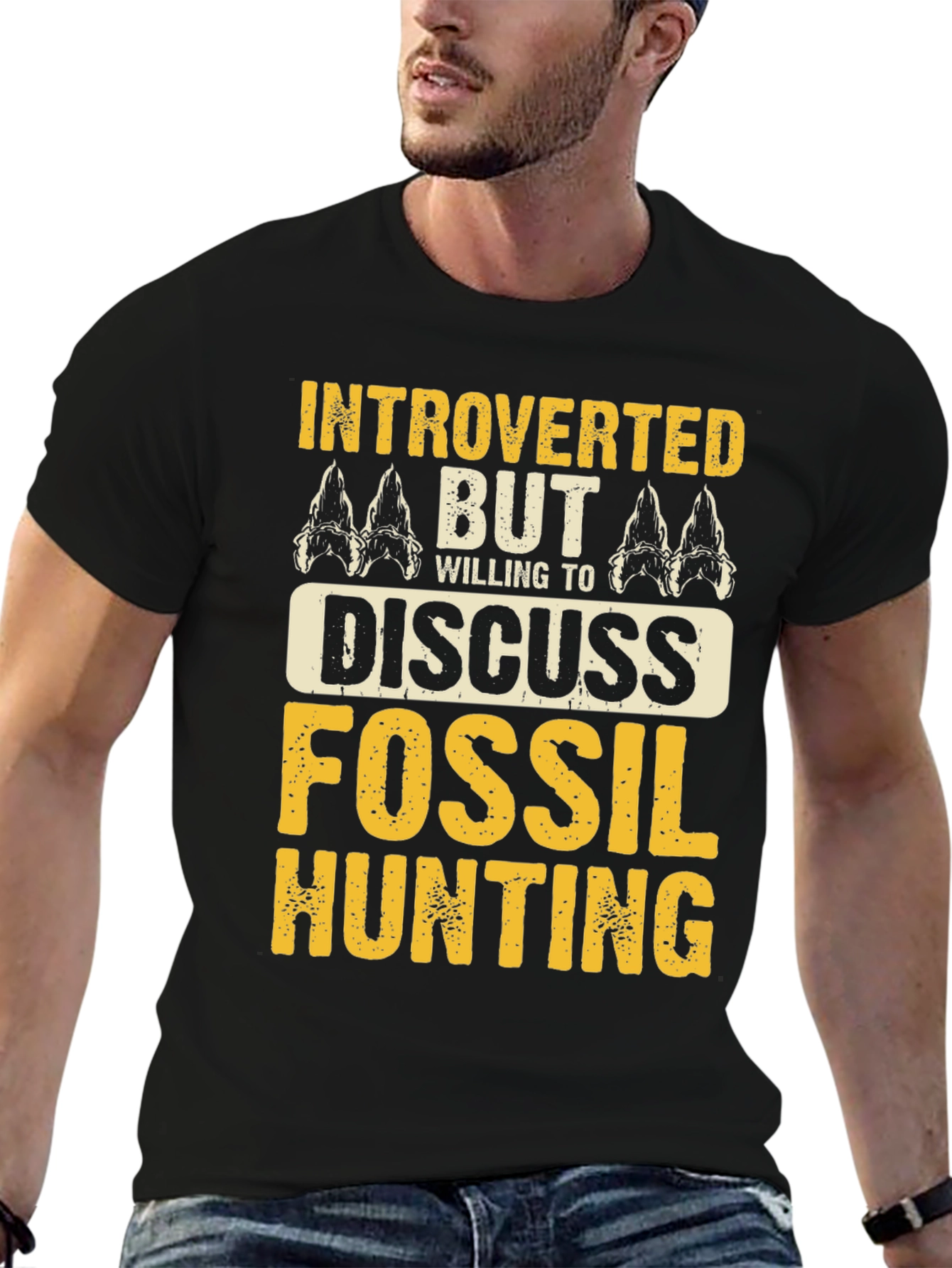 Introverted Fossil Hunting T-Shirt
