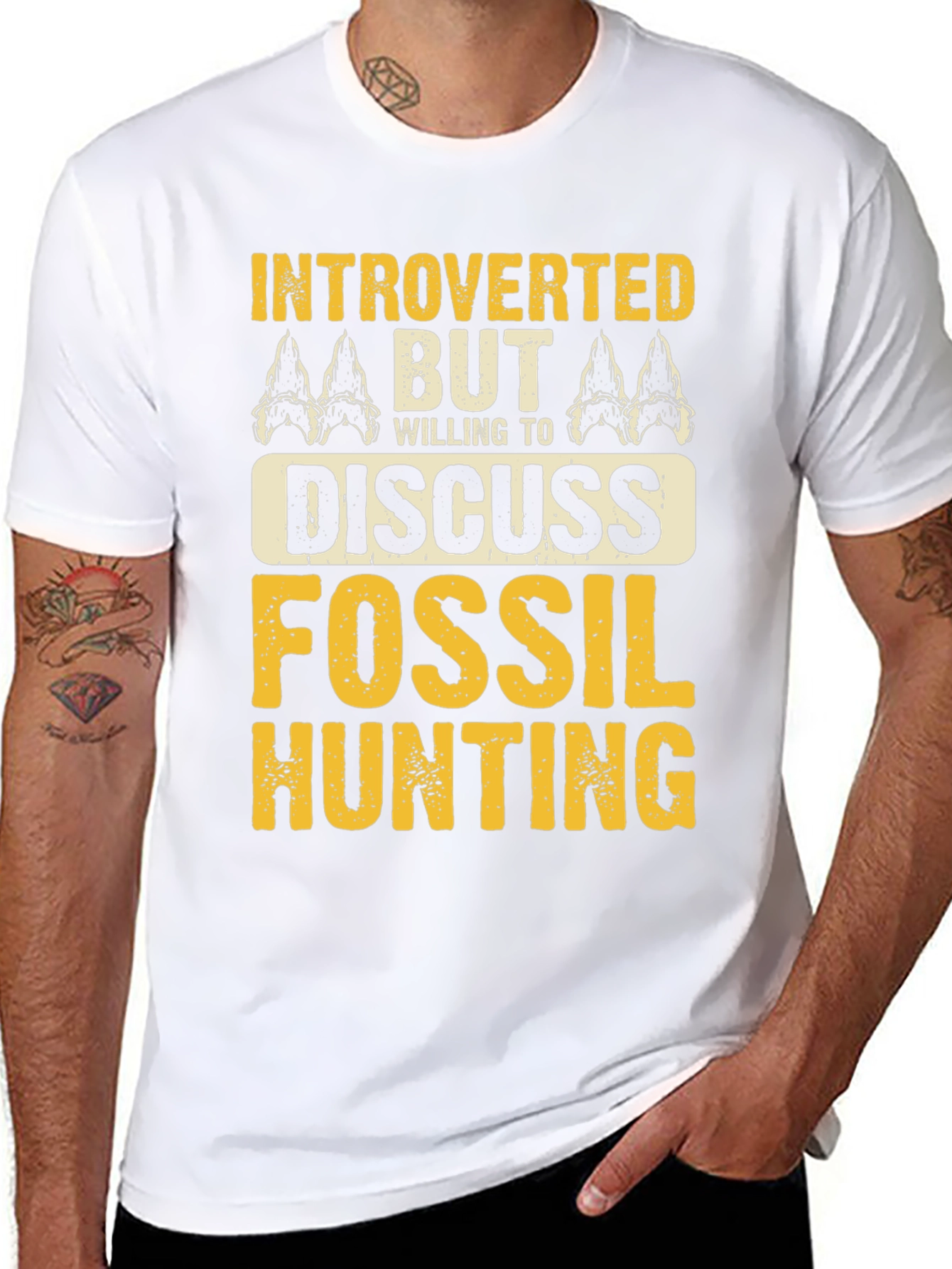 Introverted Fossil Hunting T-Shirt