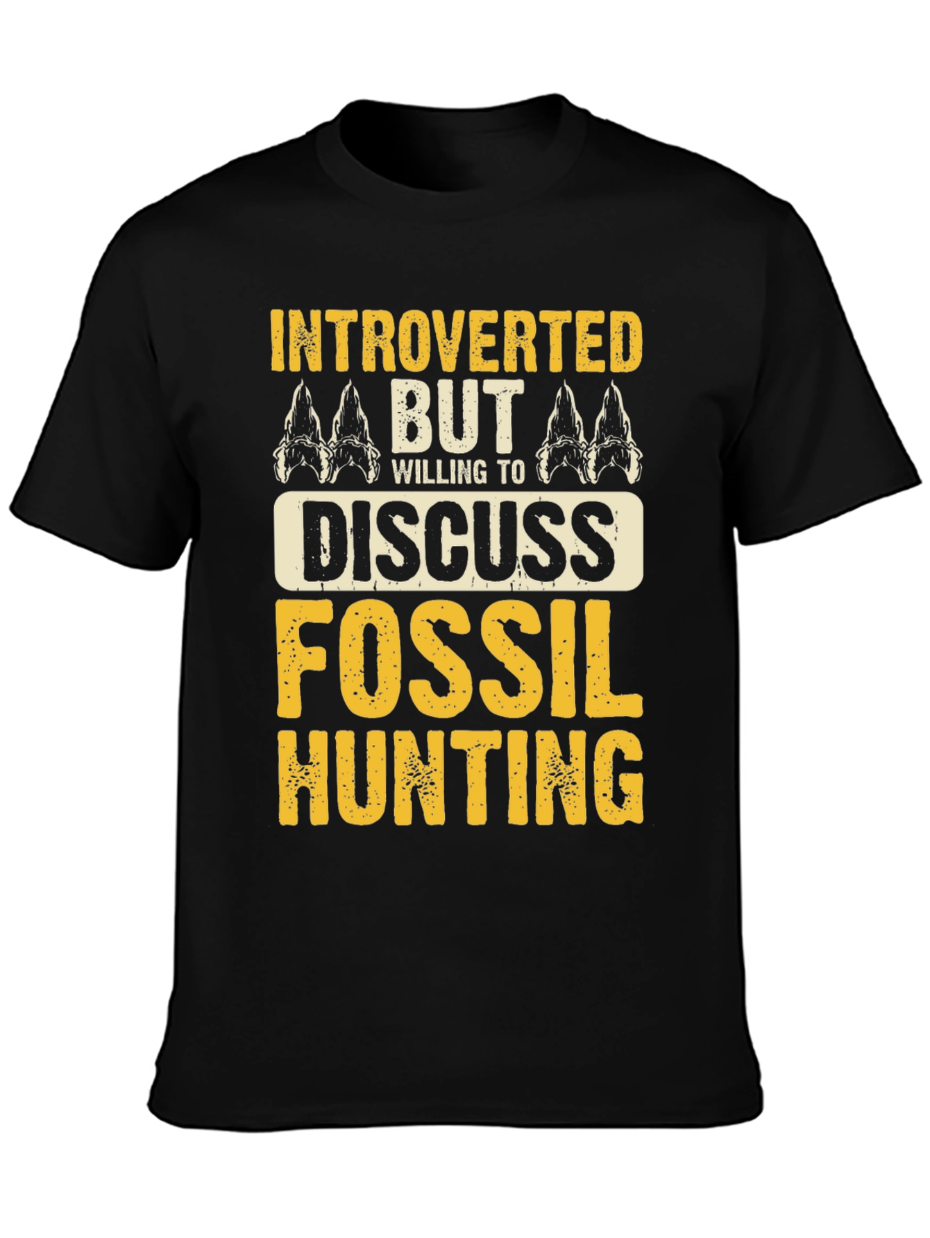 Introverted Fossil Hunting T-Shirt