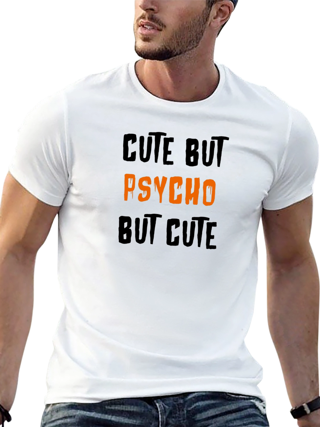 Cute But Psycho But Cute Graphic Tee