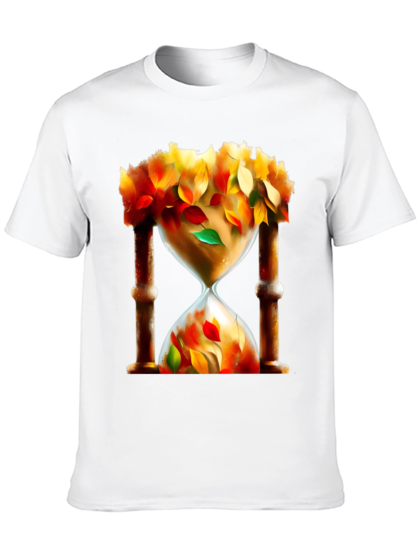 Autumnal Hourglass Graphic Tee - Limited Edition