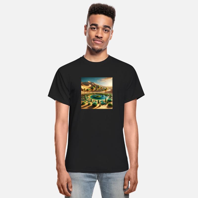 3D Oasis Desert