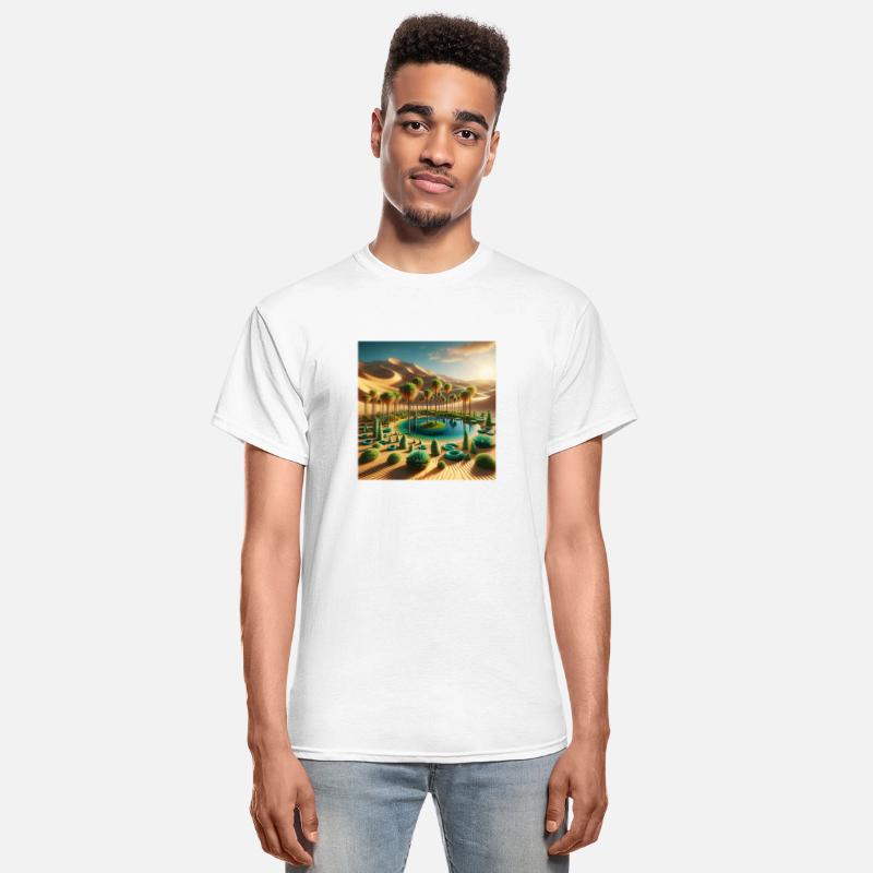 3D Oasis Desert