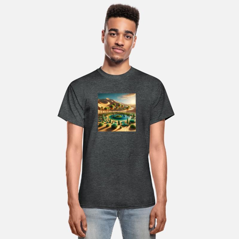 3D Oasis Desert