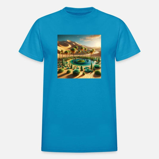 3D Oasis Desert