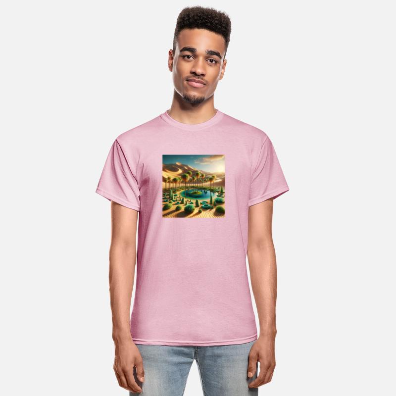 3D Oasis Desert