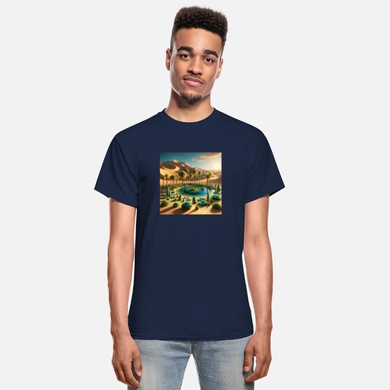 3D Oasis Desert