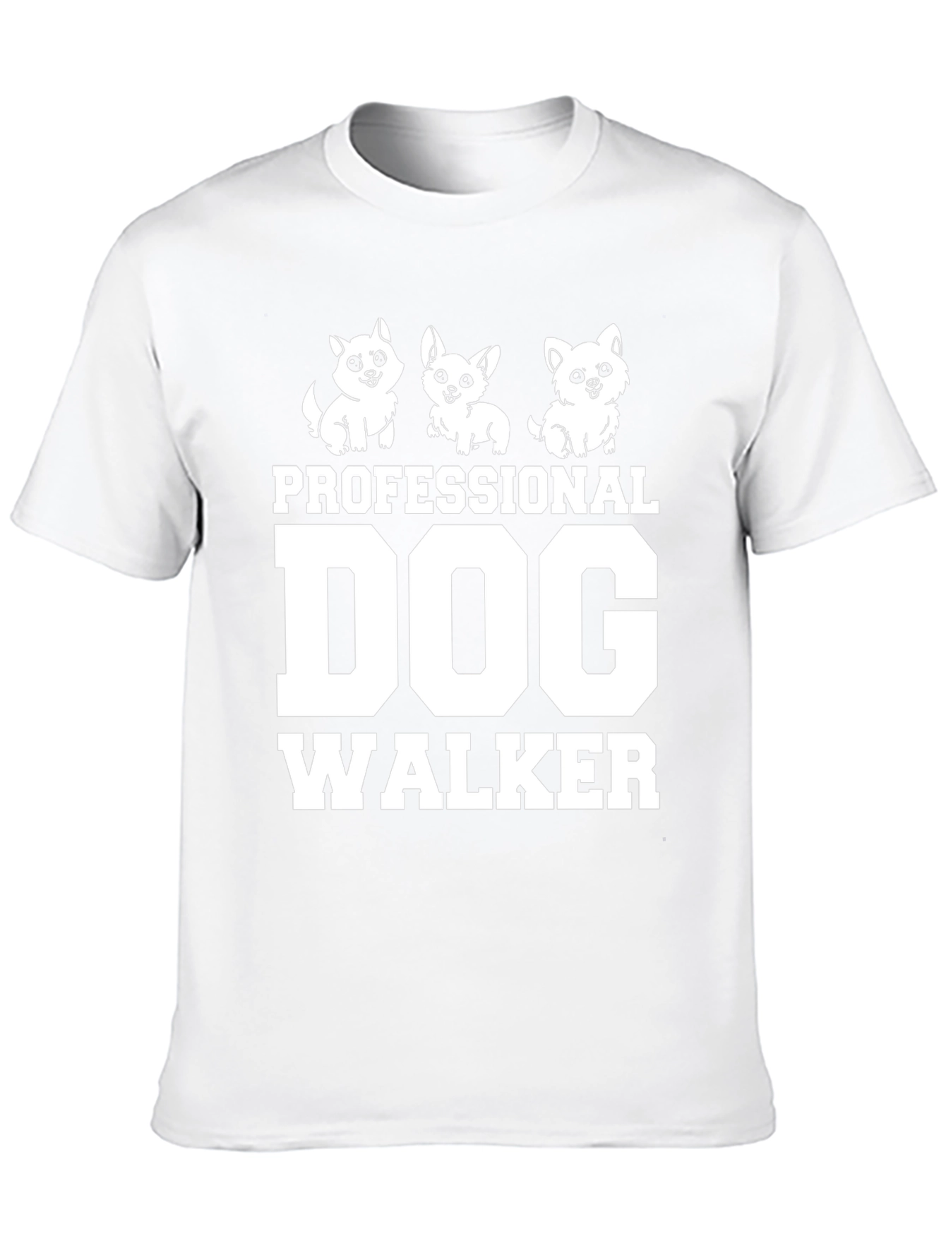 Professional Dog Walker Graphic Tee