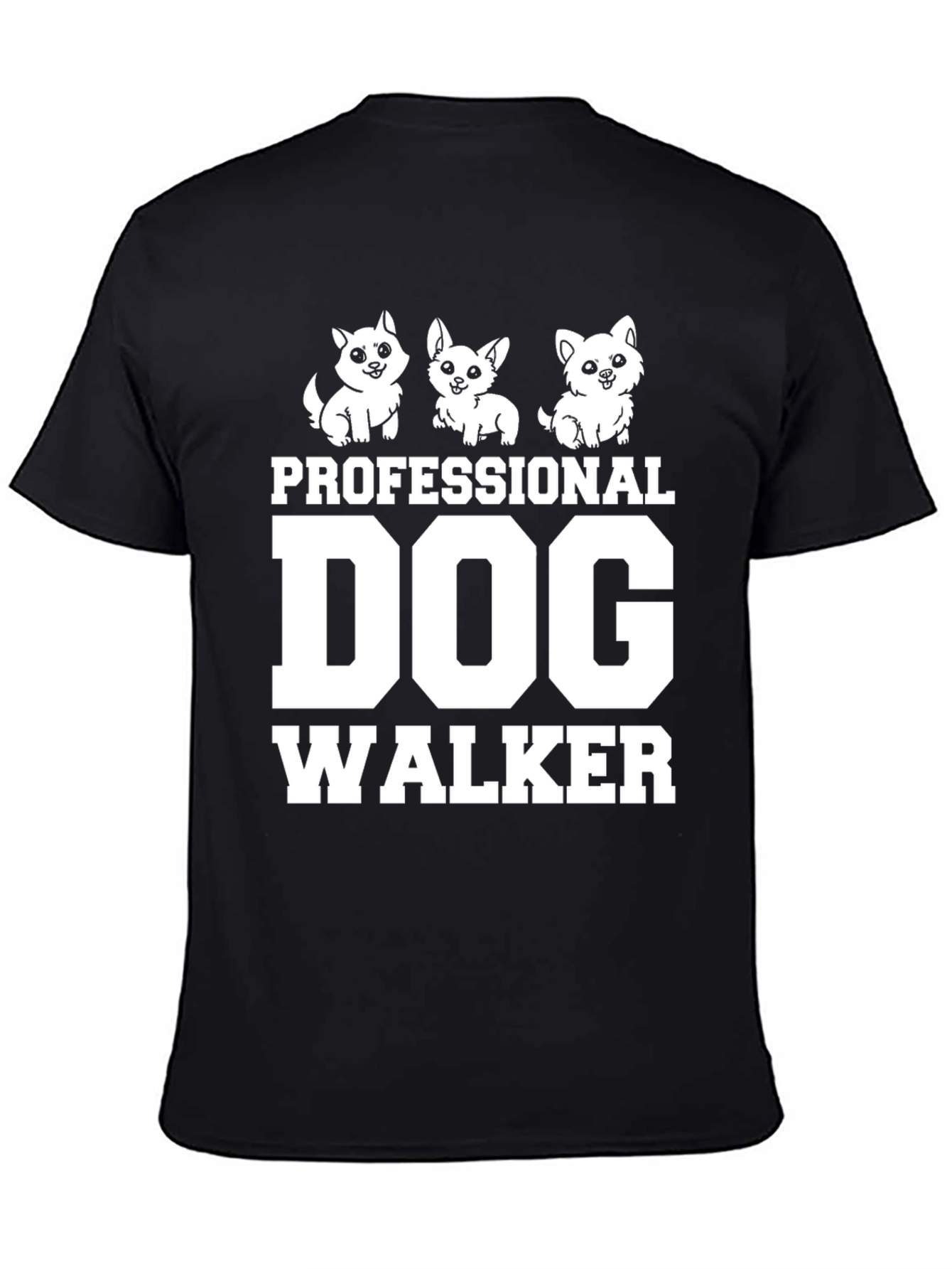 Professional Dog Walker Graphic Tee