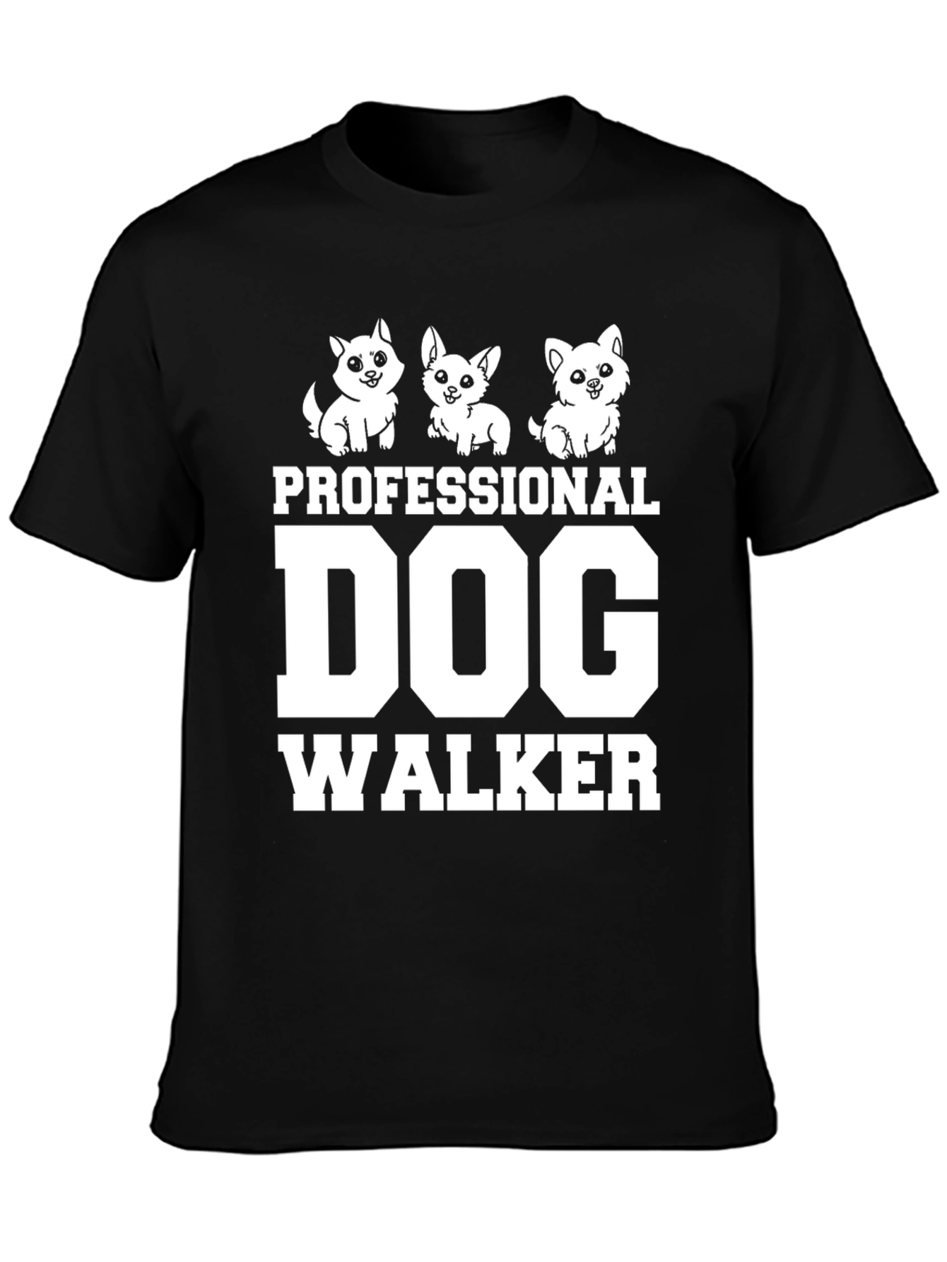 Professional Dog Walker Graphic Tee