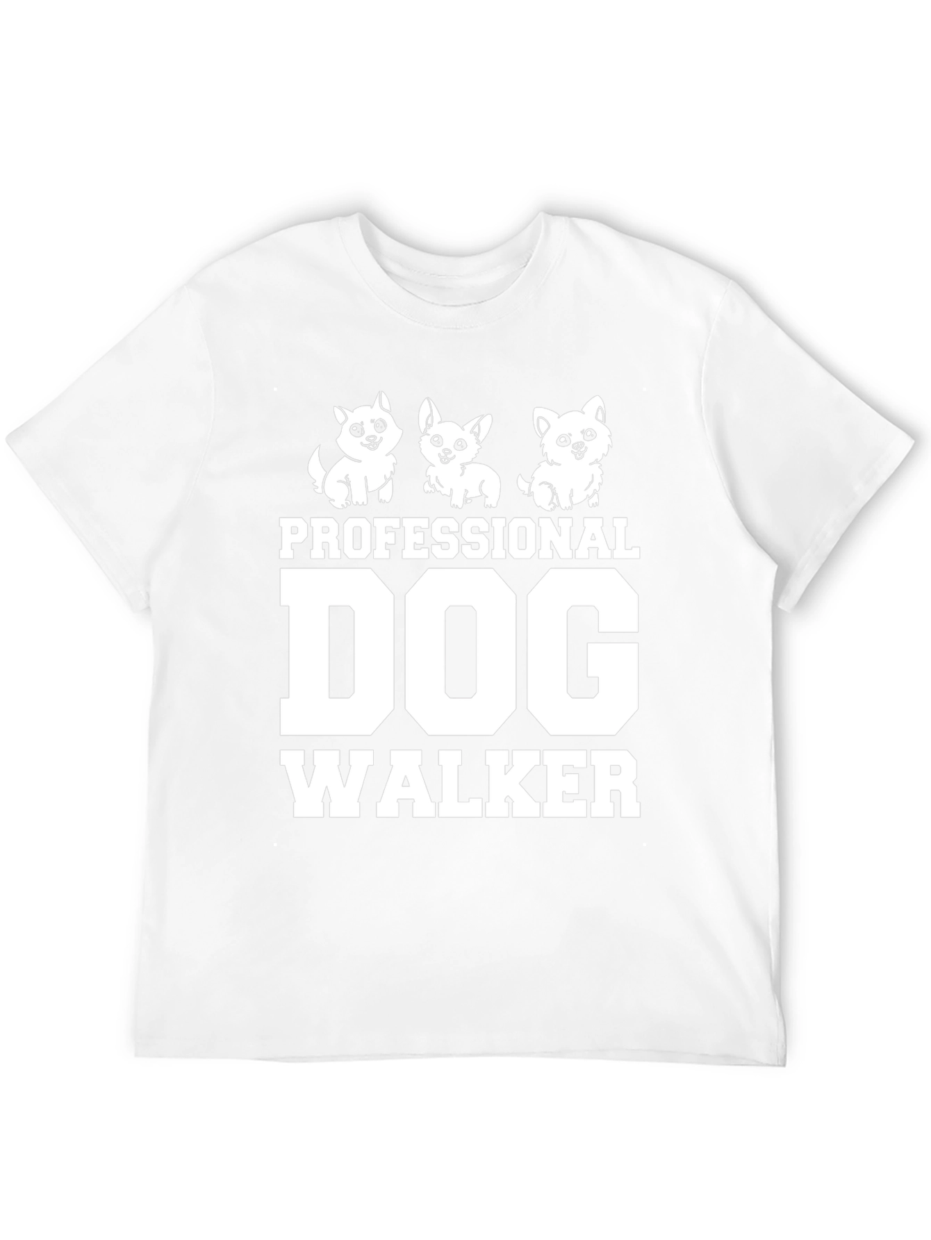 Professional Dog Walker Graphic Tee