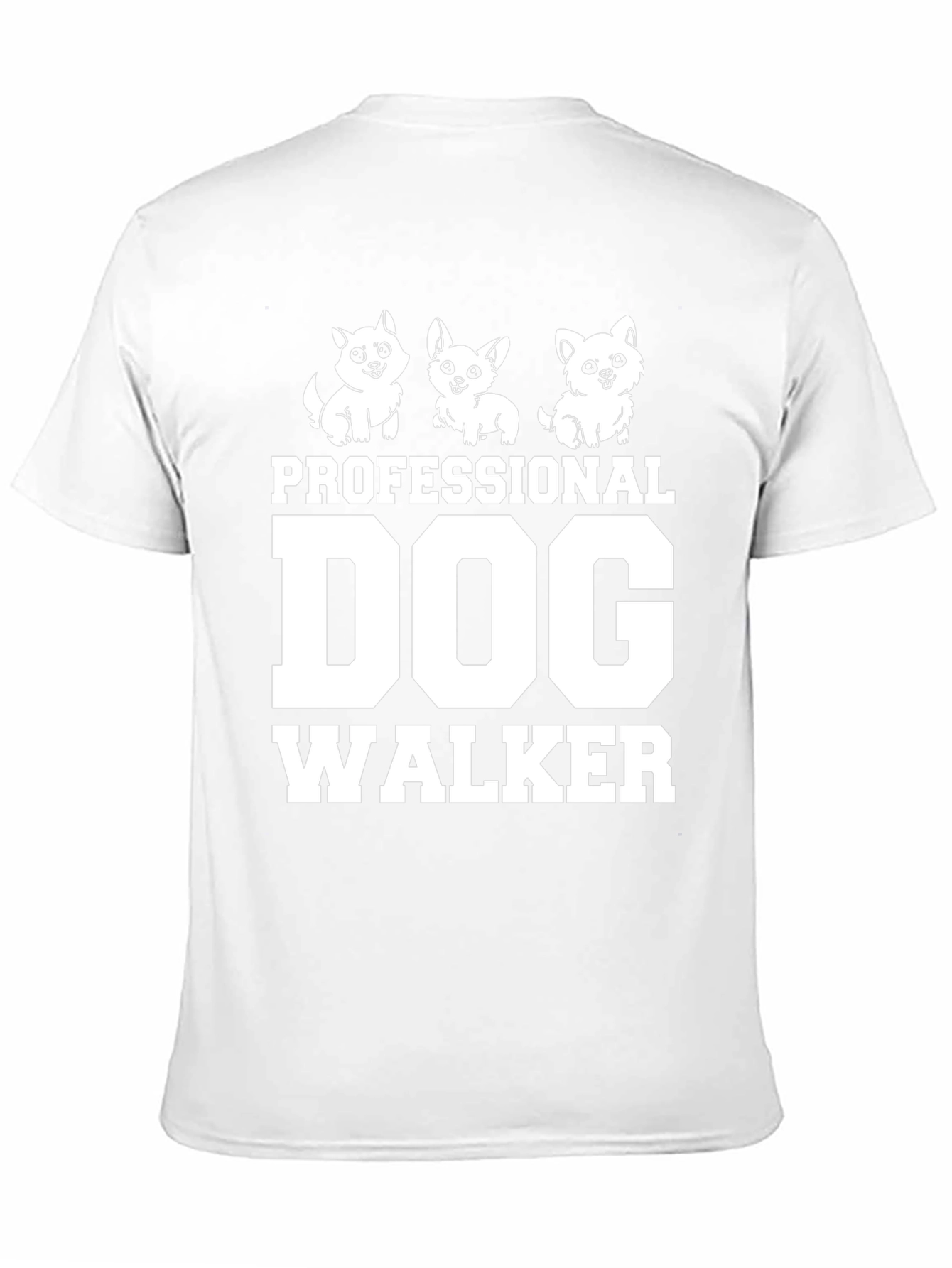 Professional Dog Walker Graphic Tee