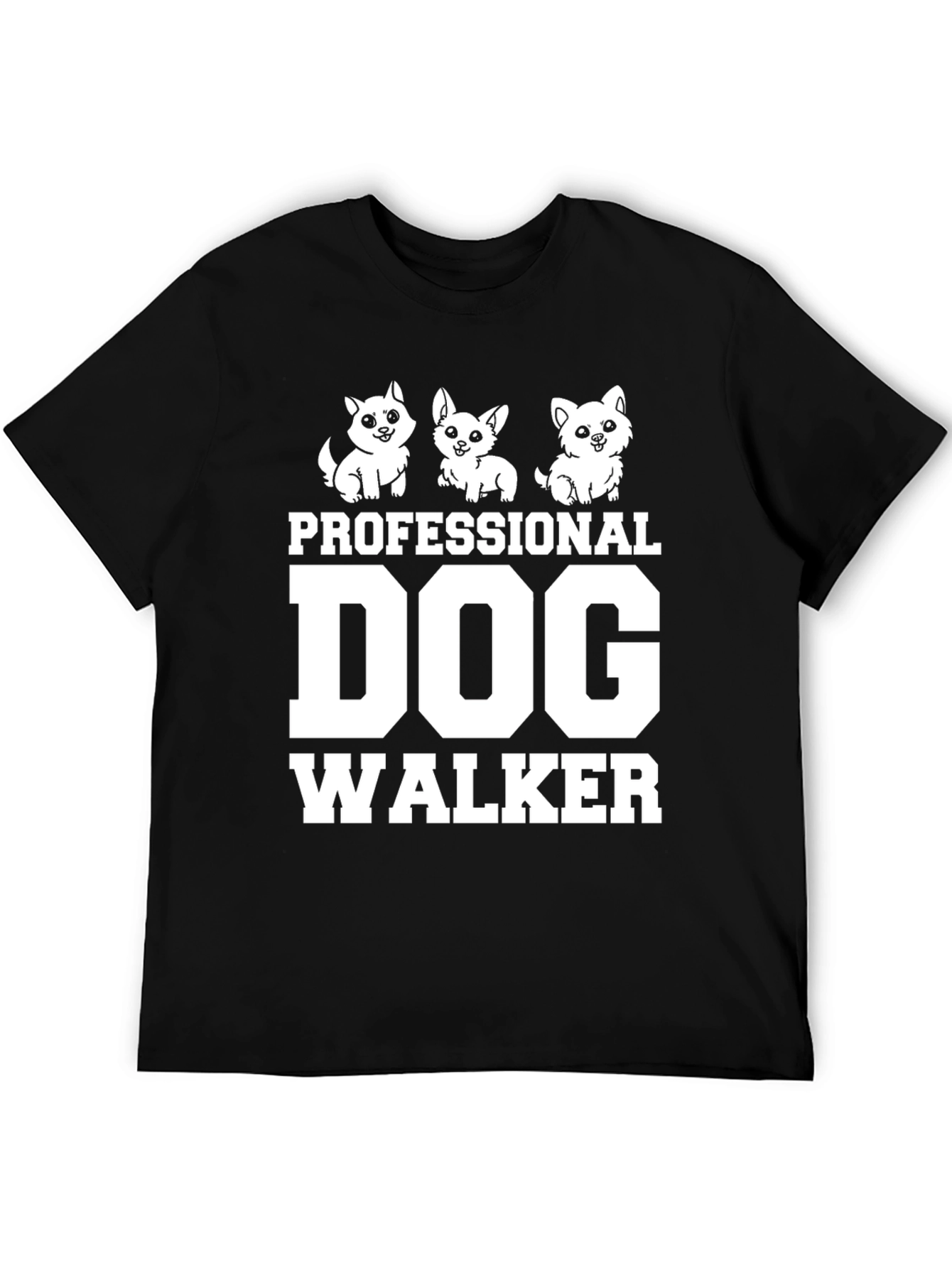 Professional Dog Walker Graphic Tee