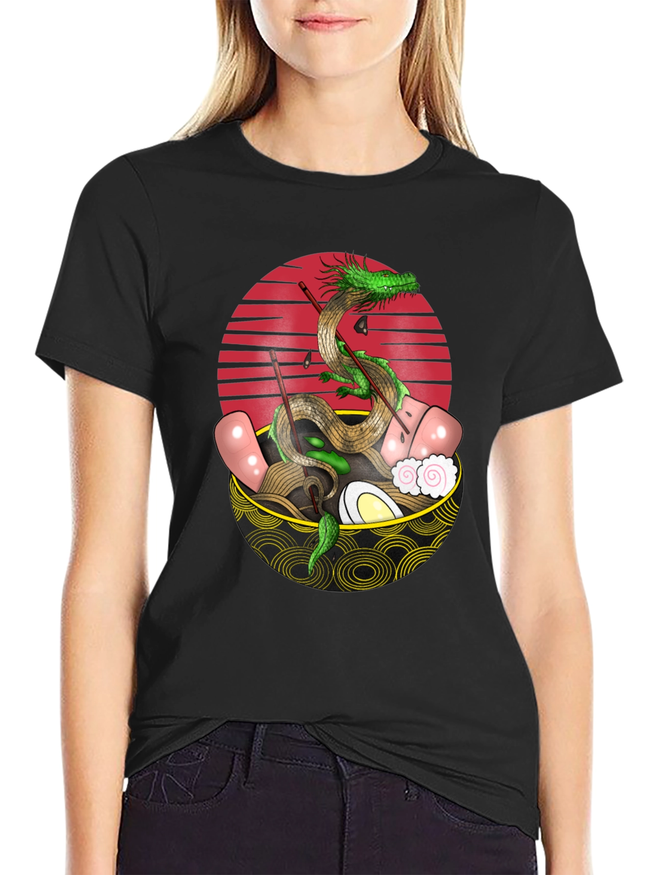 Dragon Ramen Bowl T-Shirt