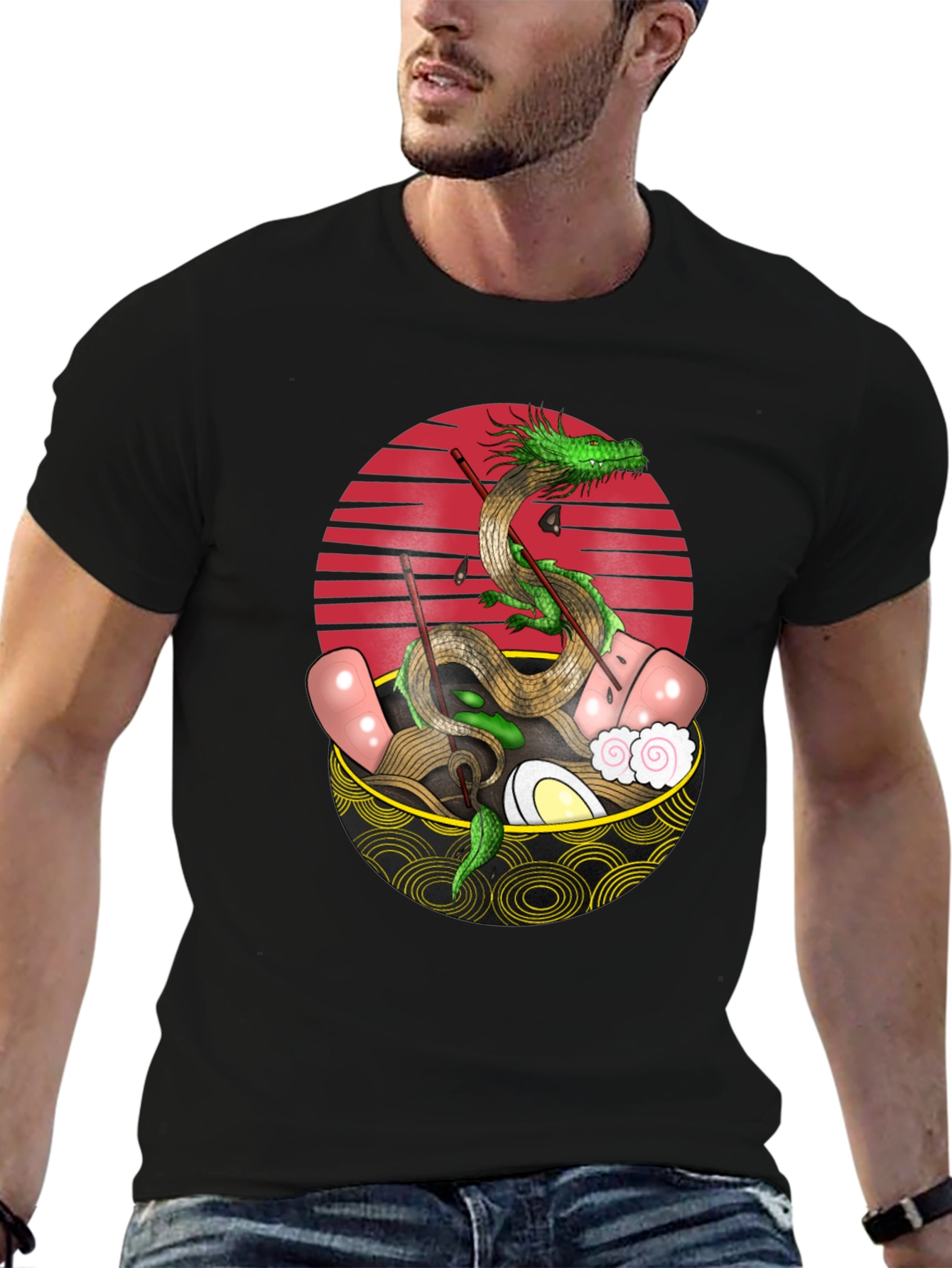 Dragon Ramen Bowl T-Shirt