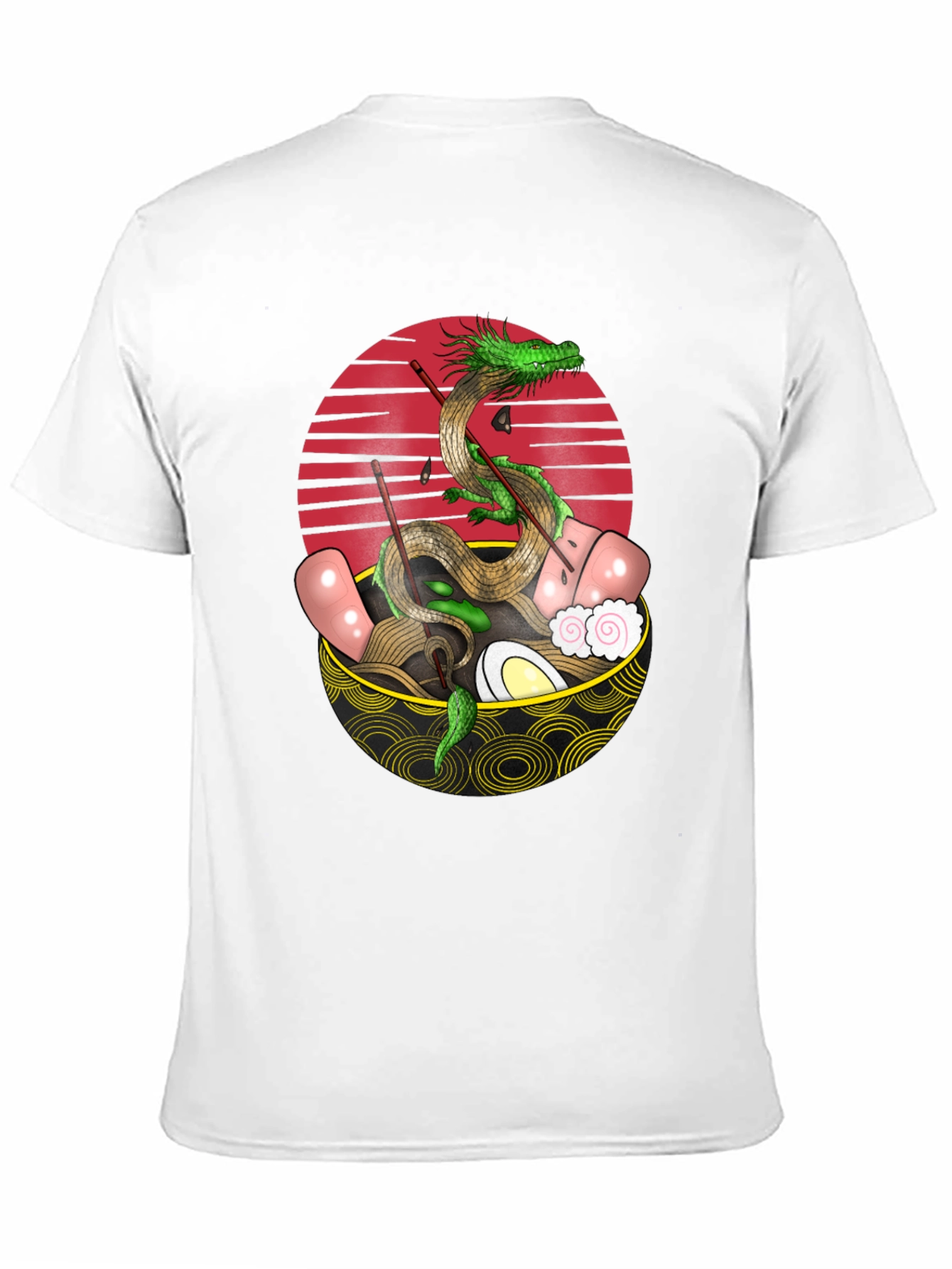 Dragon Ramen Bowl T-Shirt
