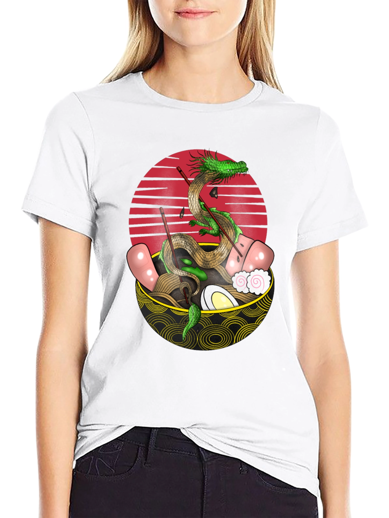 Dragon Ramen Bowl T-Shirt