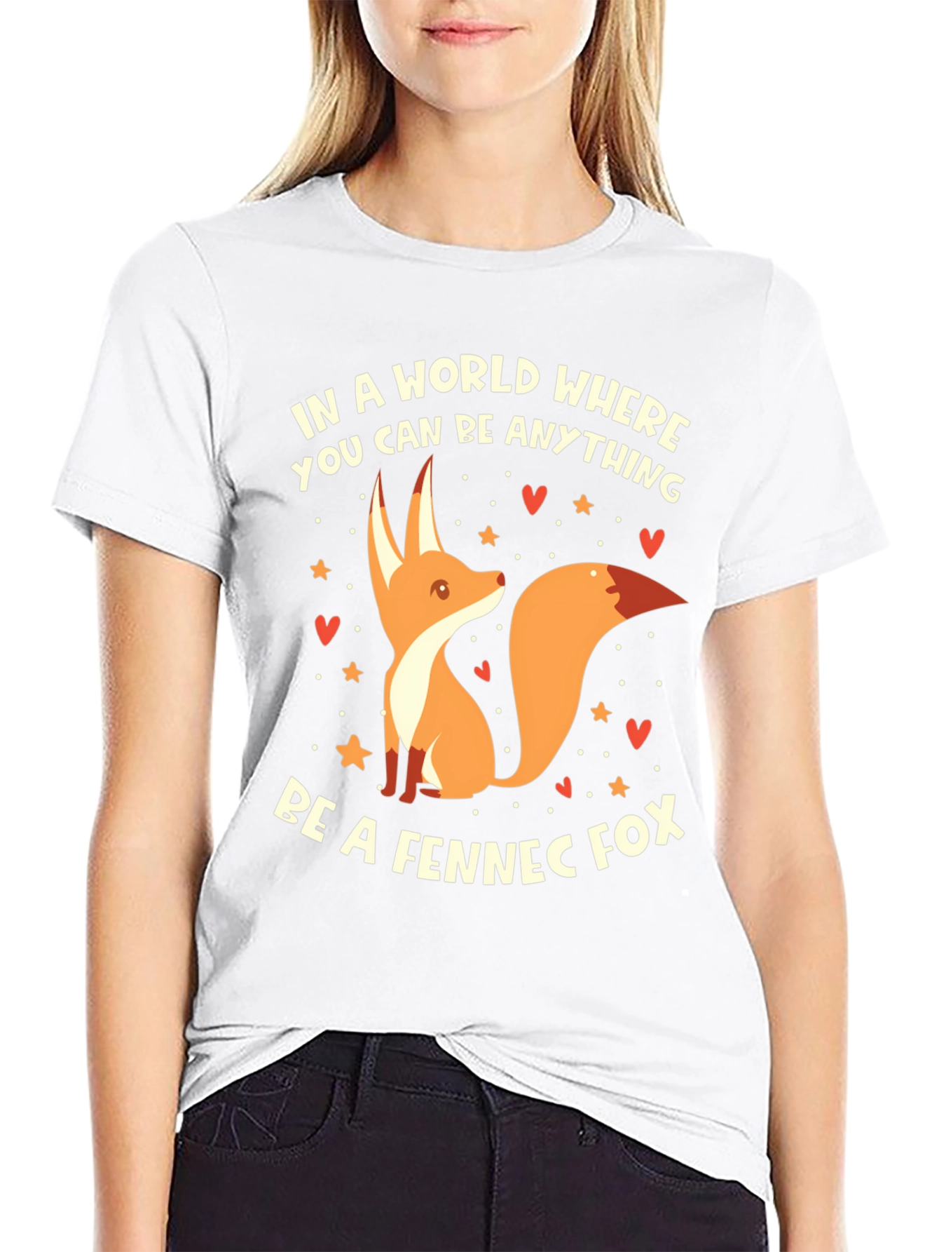 Be a Fennec Fox Graphic Tee