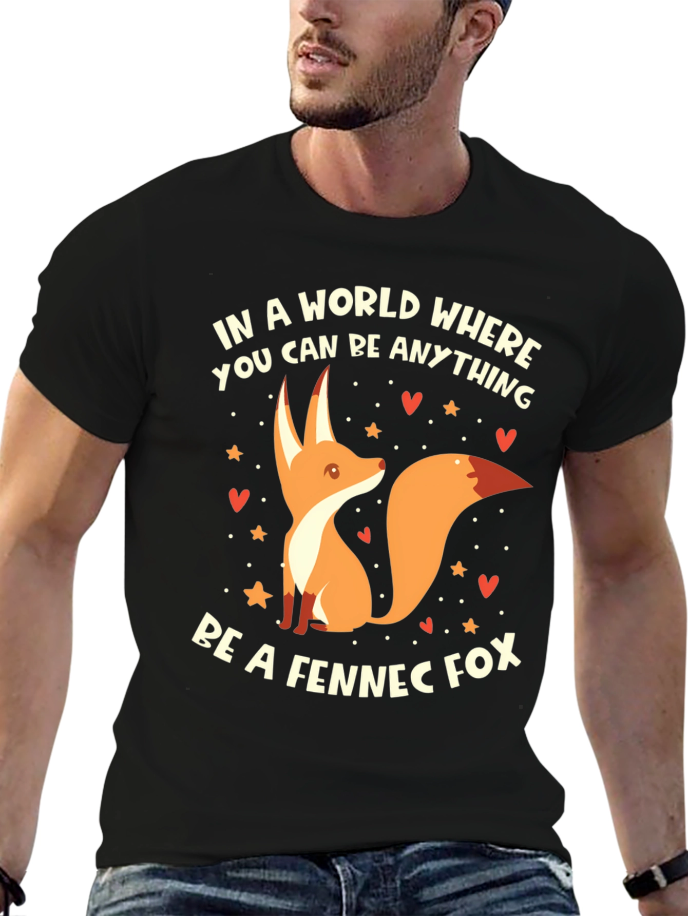 Be a Fennec Fox Graphic Tee