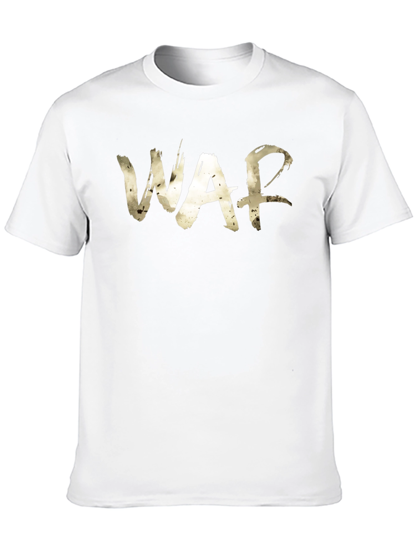 WAF Graphic Tee - Stylish Black Cotton T-Shirt