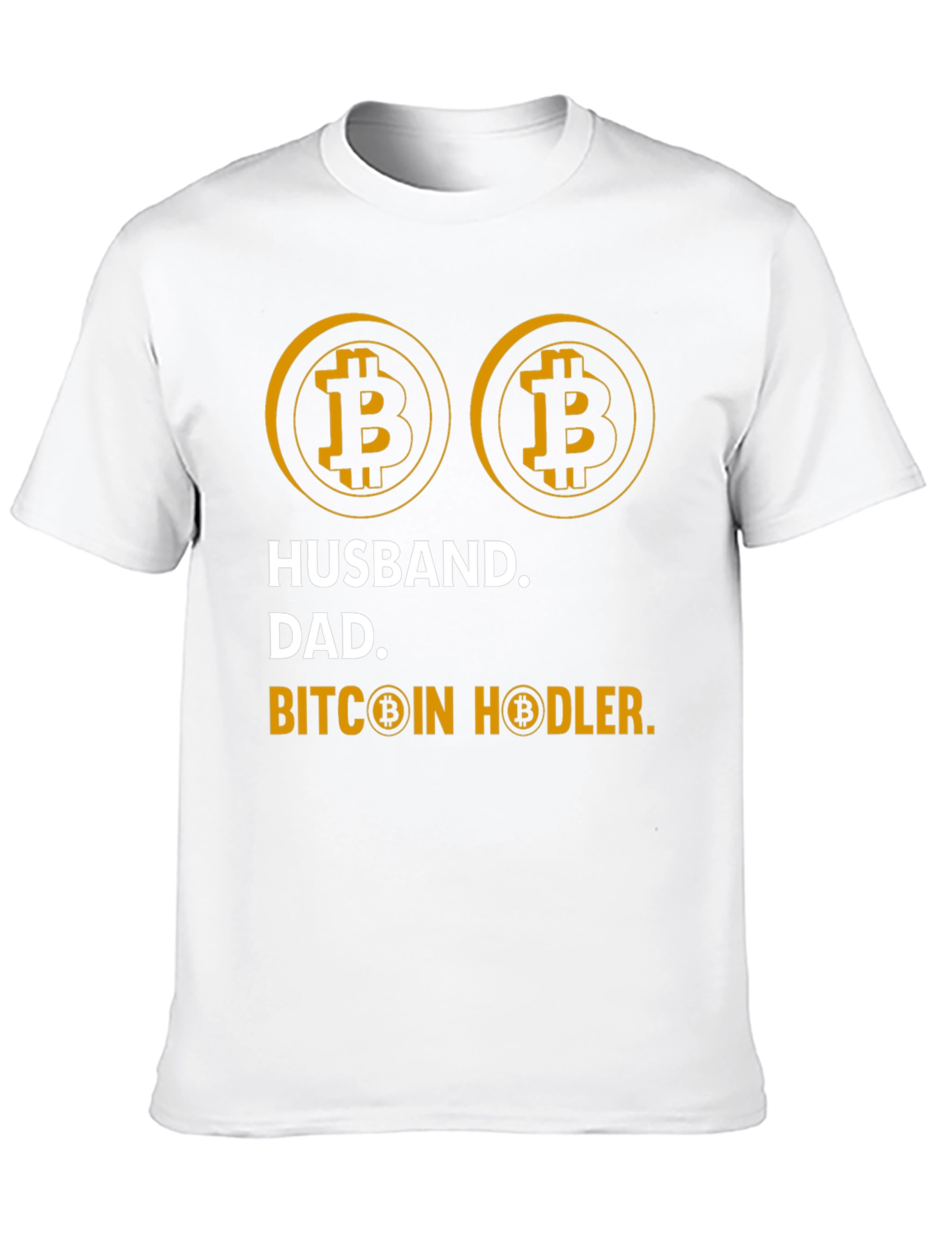 Husband Dad Bitcoin Hodler T-Shirt