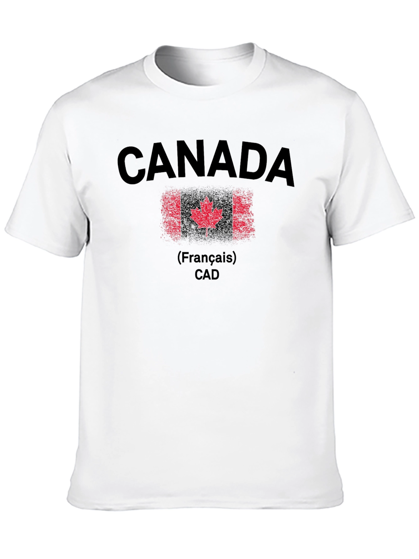 Canada T-Shirt - Mens Black Graphic Tee