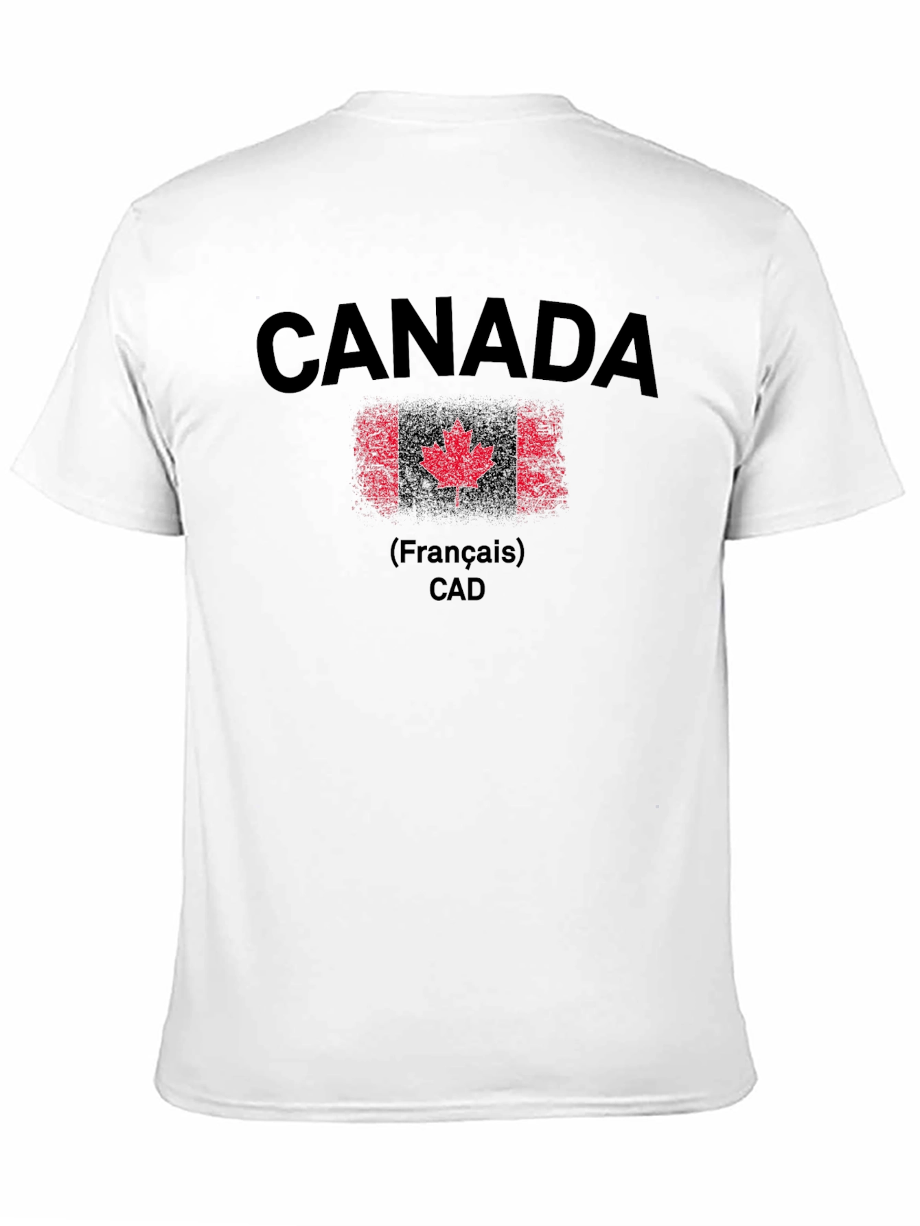 Canada T-Shirt - Mens Black Graphic Tee