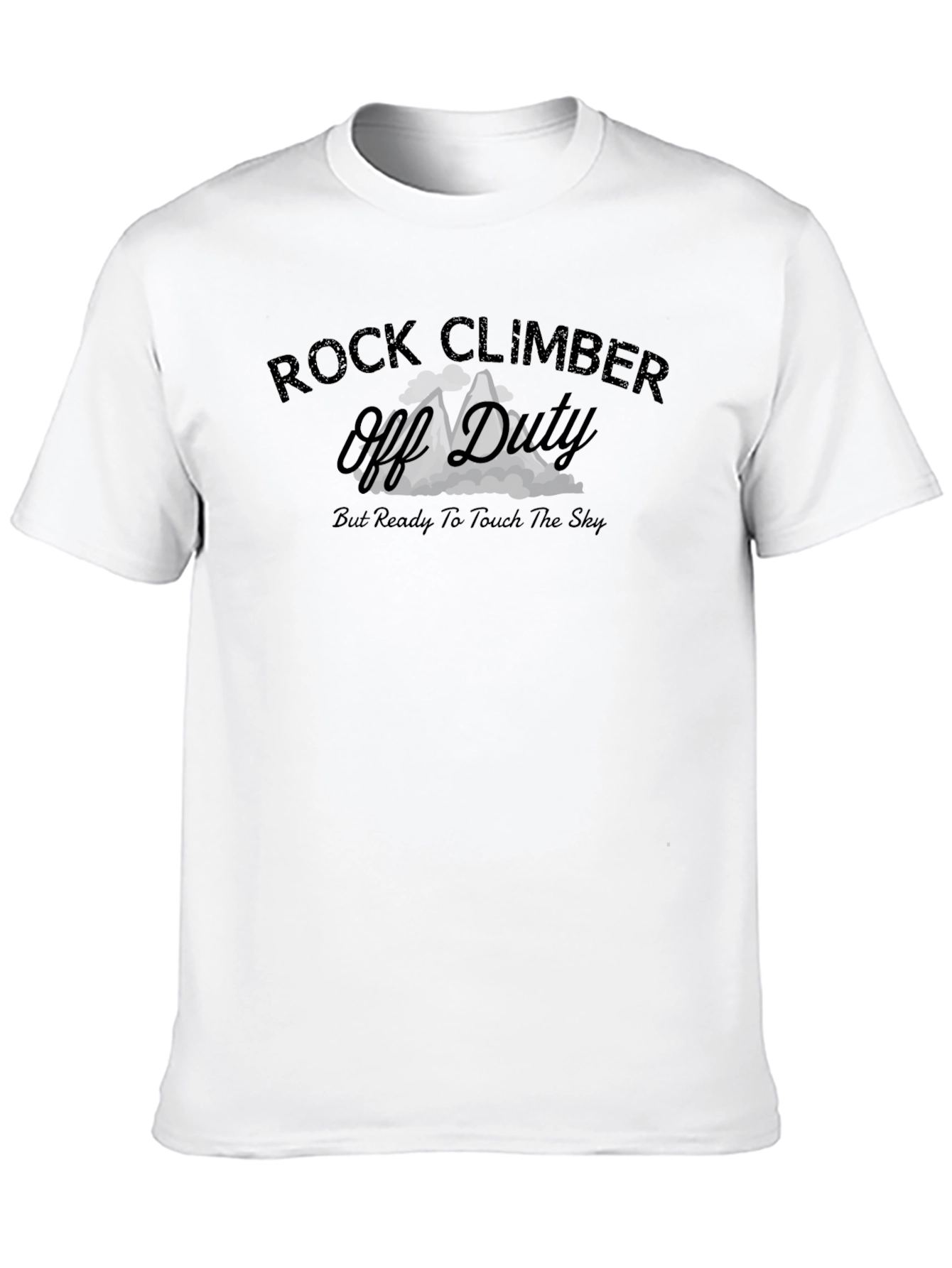 Rock Climber Off Duty Graphic Tee