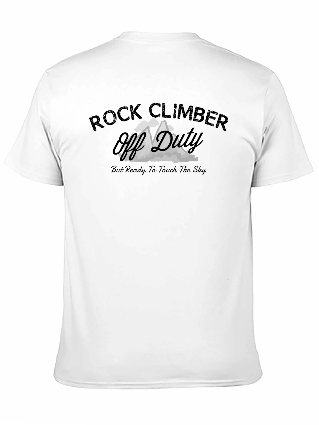 Rock Climber Off Duty Graphic Tee